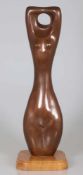 Pierre Schumann1917 Heide - 2011 Eutin - Weibliche Figuration (nude torso) - Metall. Braun
