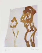 Joseph Beuys1921 Krefeld - 1986 Düsseldorf - Mutter und Kind - Farboffset/Papier. 59 x 46,5 cm, 73,4