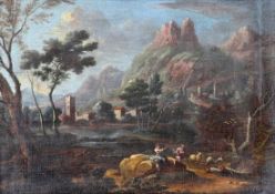 Künstler des frühen 18. JahrhundertsUmkreis der Schule Nicolas Poussins - Phantasielandschaft mit