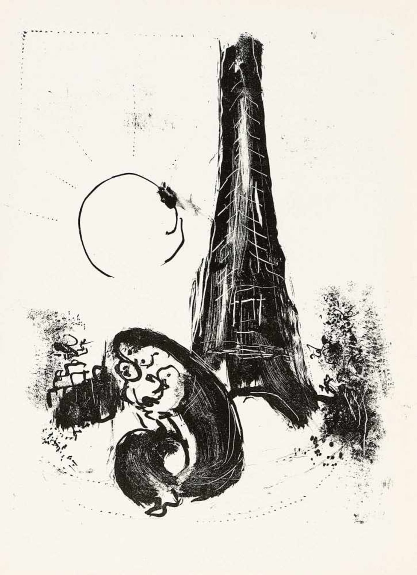 Chagall, Marc1889 Witebsk - 1985 Saint-Paul-de-Vence.«Derrière le mirroir». Nr. 66, 67 und 68. - Bild 3 aus 7