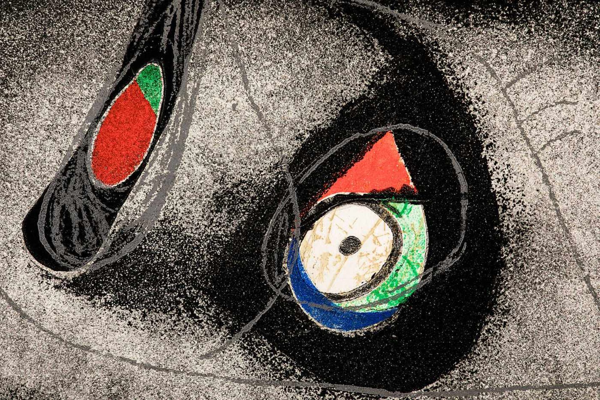 Miró, Joan1893 Barcelona - 1983 Palma de Mallorca.«Gaudí XXI».1979. Collage mit - Bild 3 aus 5