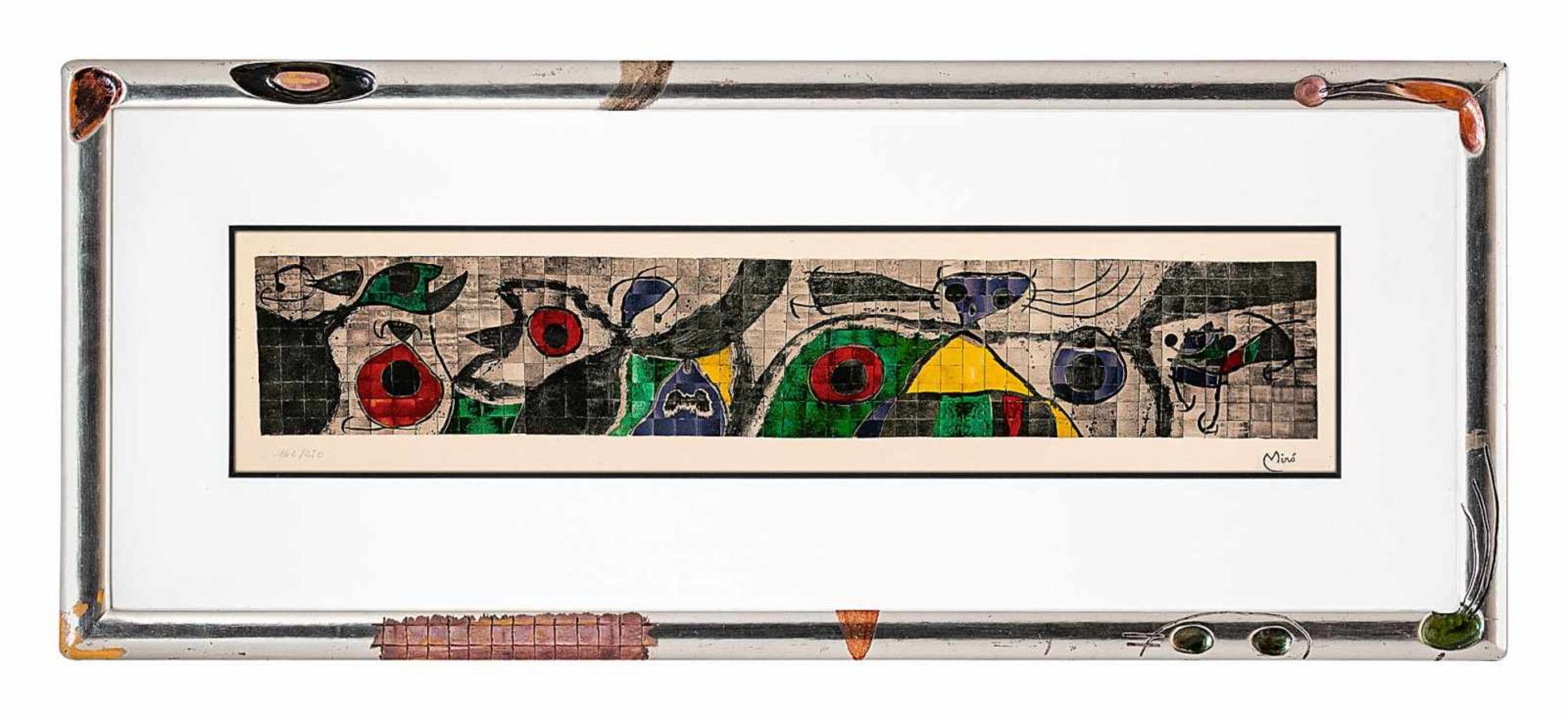 Miró, Joan1893 Barcelona - 1983 Palma de Mallorca.«Terres de grand feu». 1968. Farblithographie - Bild 2 aus 2