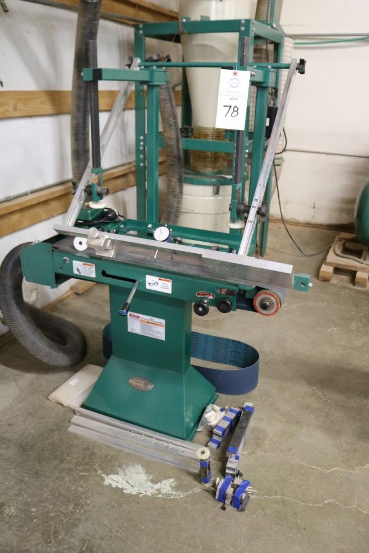 2015 Grizzly G0574 Fretboard Radius Sander, 1 1/2 HP, 1725 RPM, 6" x 80" Belt Size, 1800 RPM Belt - Image 8 of 9