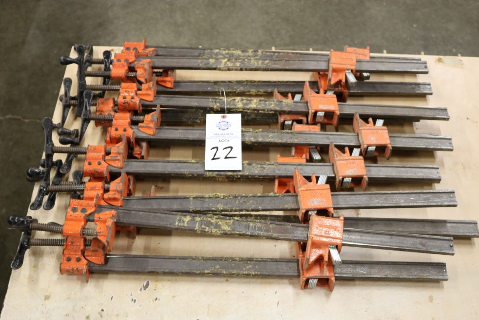 (13) Jorgensen 7224, 24" I-Bar Clamps - Image 5 of 5