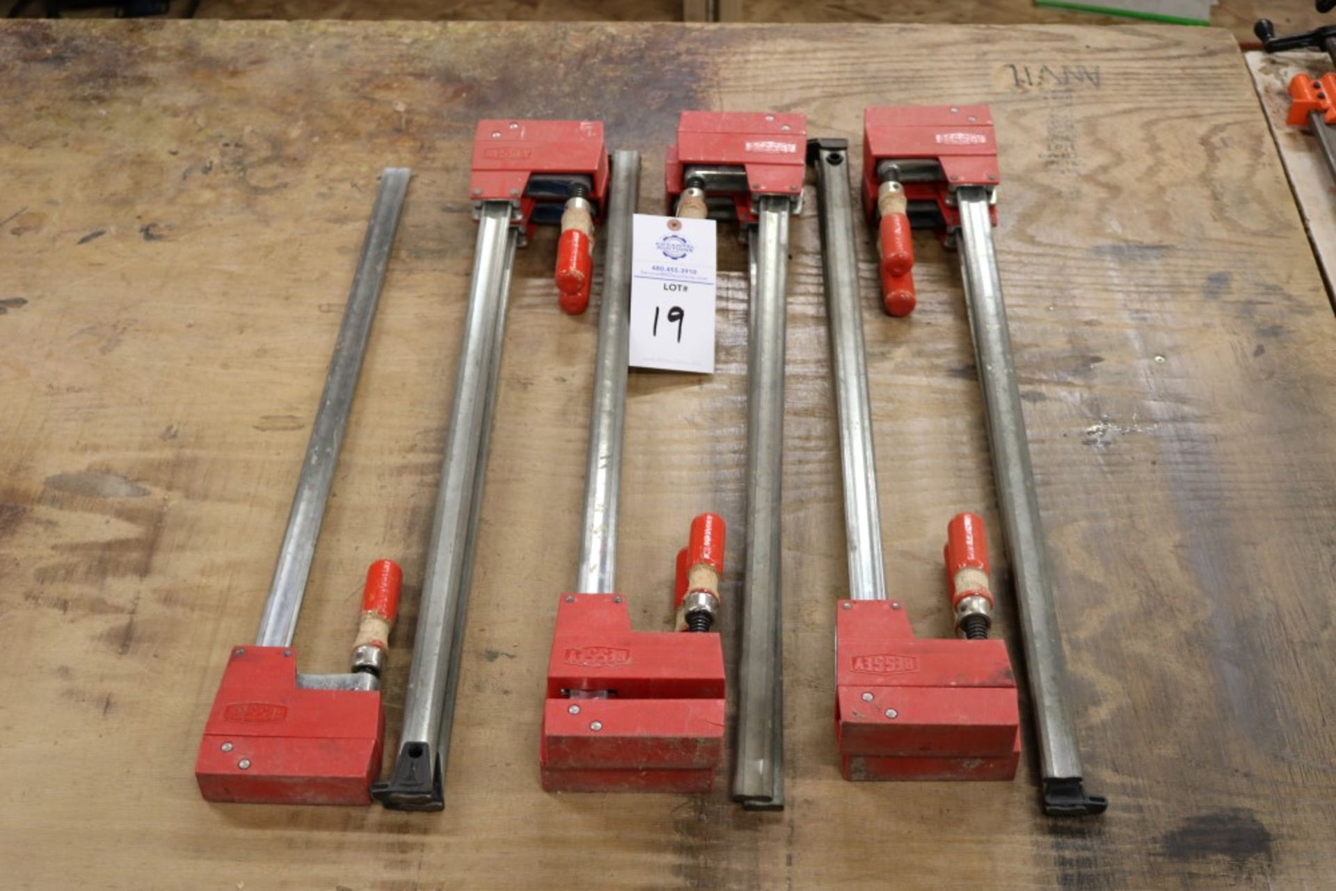 (11) Bessey K3.531, 31" Max Opening, K-Body Steel Bar Clamps - Image 5 of 5
