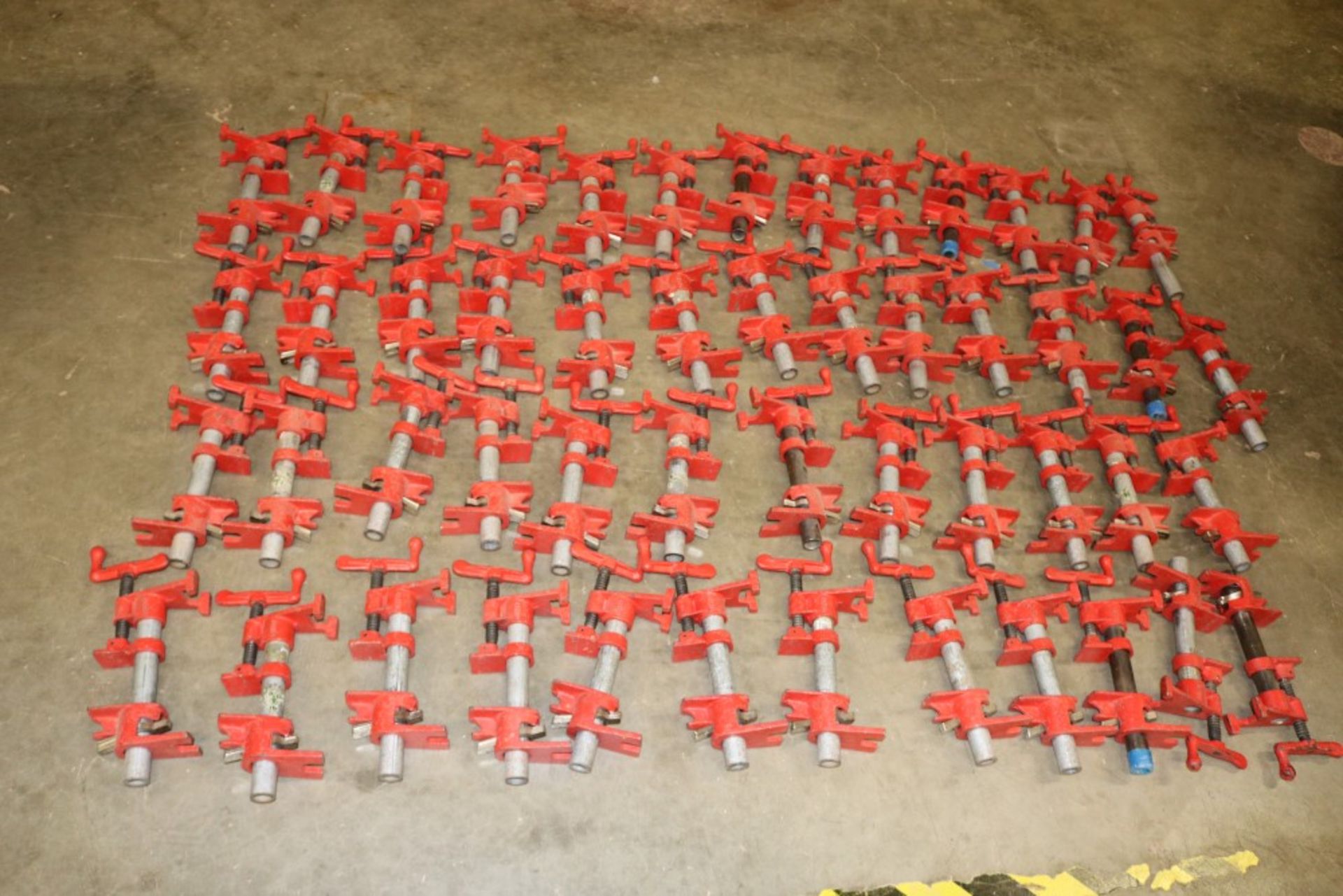 (50) Bessey BPC-H34, 3/4" H Style Pipe Clamps