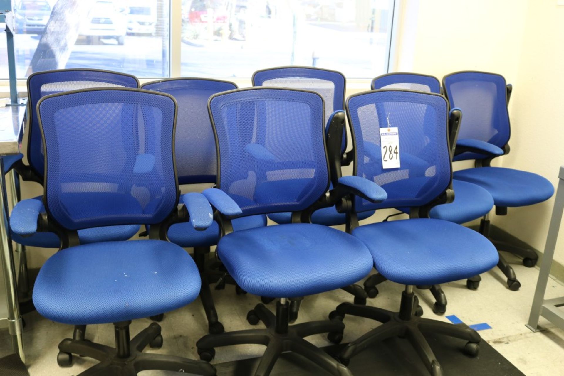 (8) Blue Work Chairs - Bild 3 aus 3