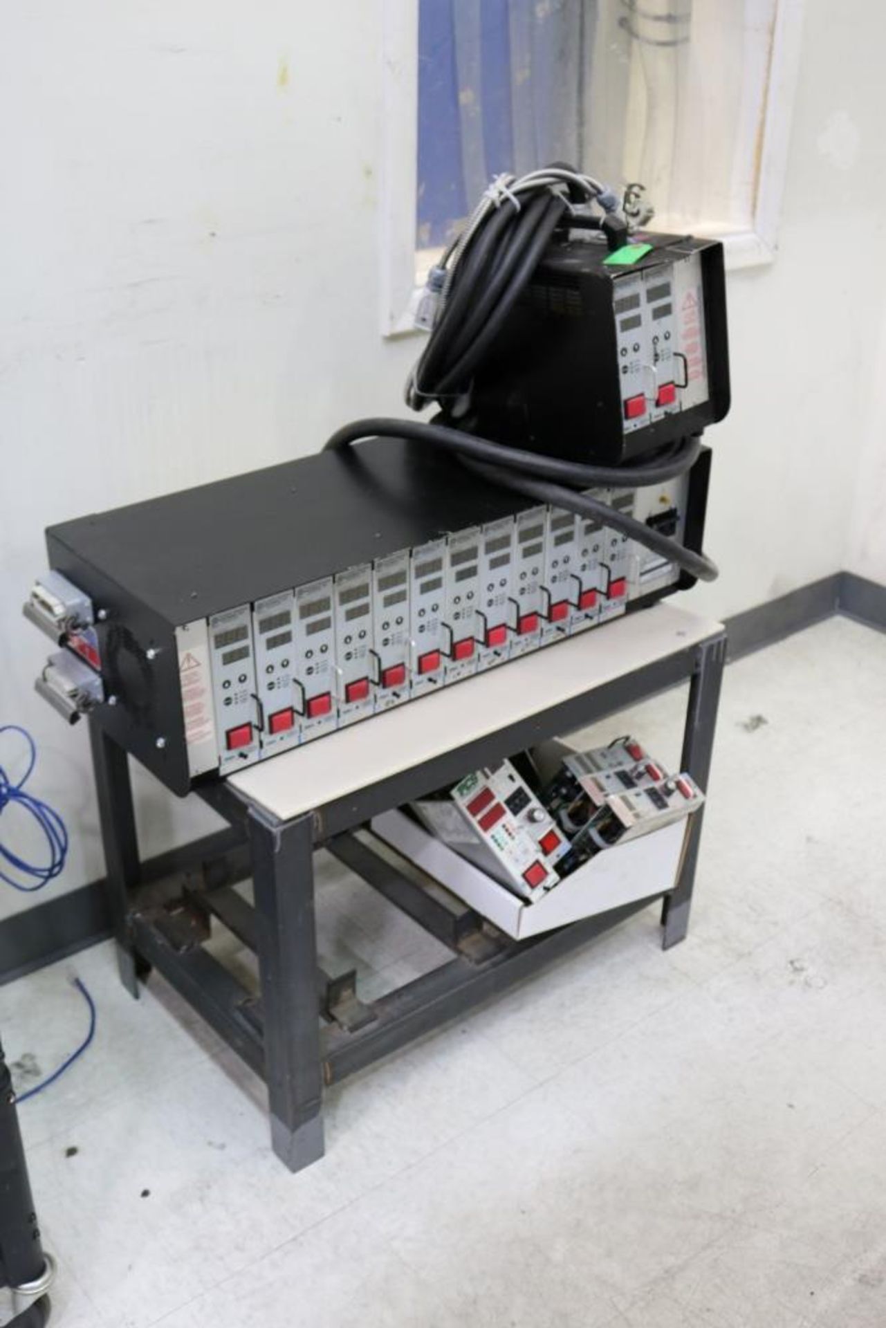 12 Zone Plastic Process Equipment Hot Runner Controller w/ Spare Boards and 2 Zone Controller on - Image 5 of 6