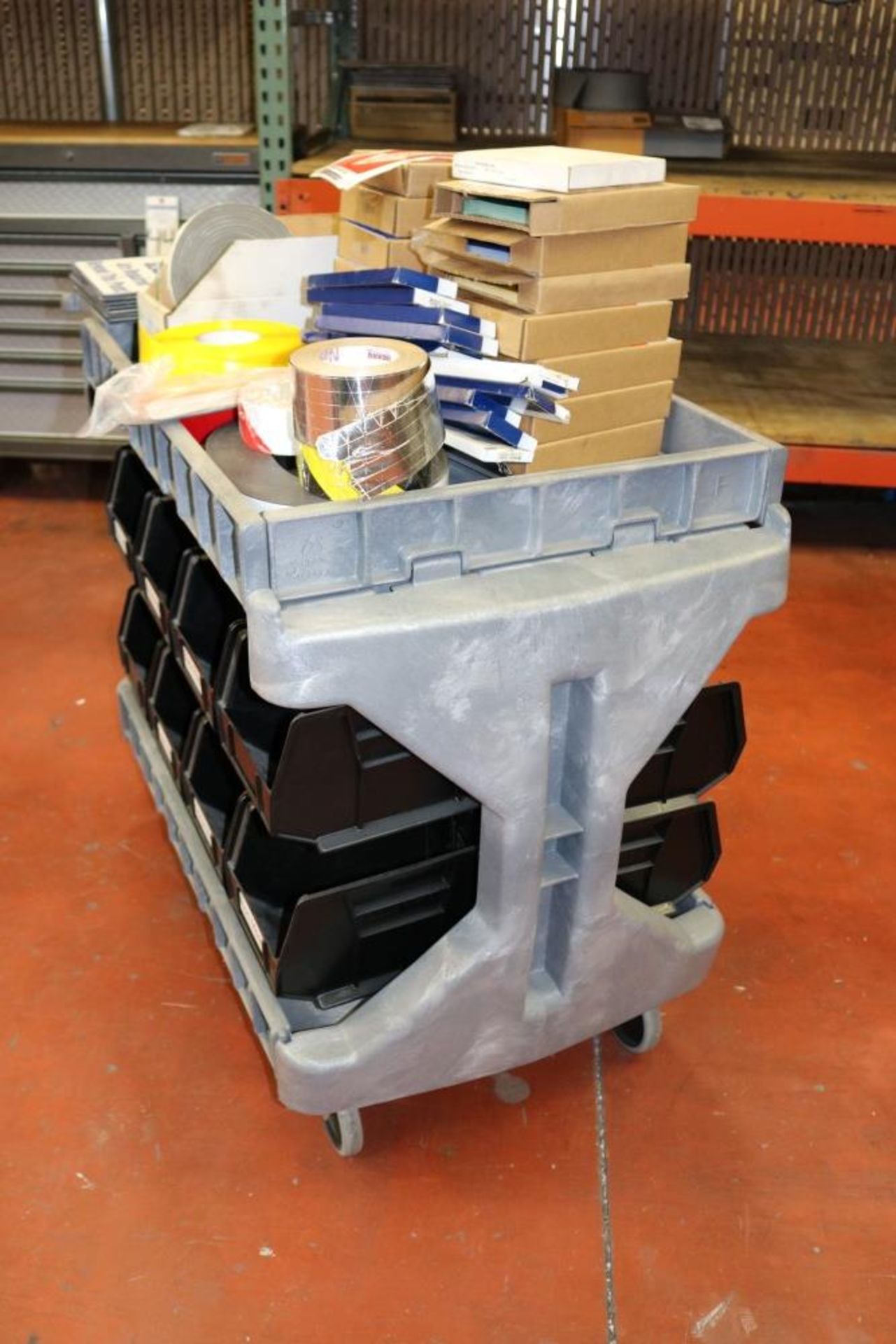 Lean Manufacturing Plant Labeling Rolling Cart - Image 2 of 9