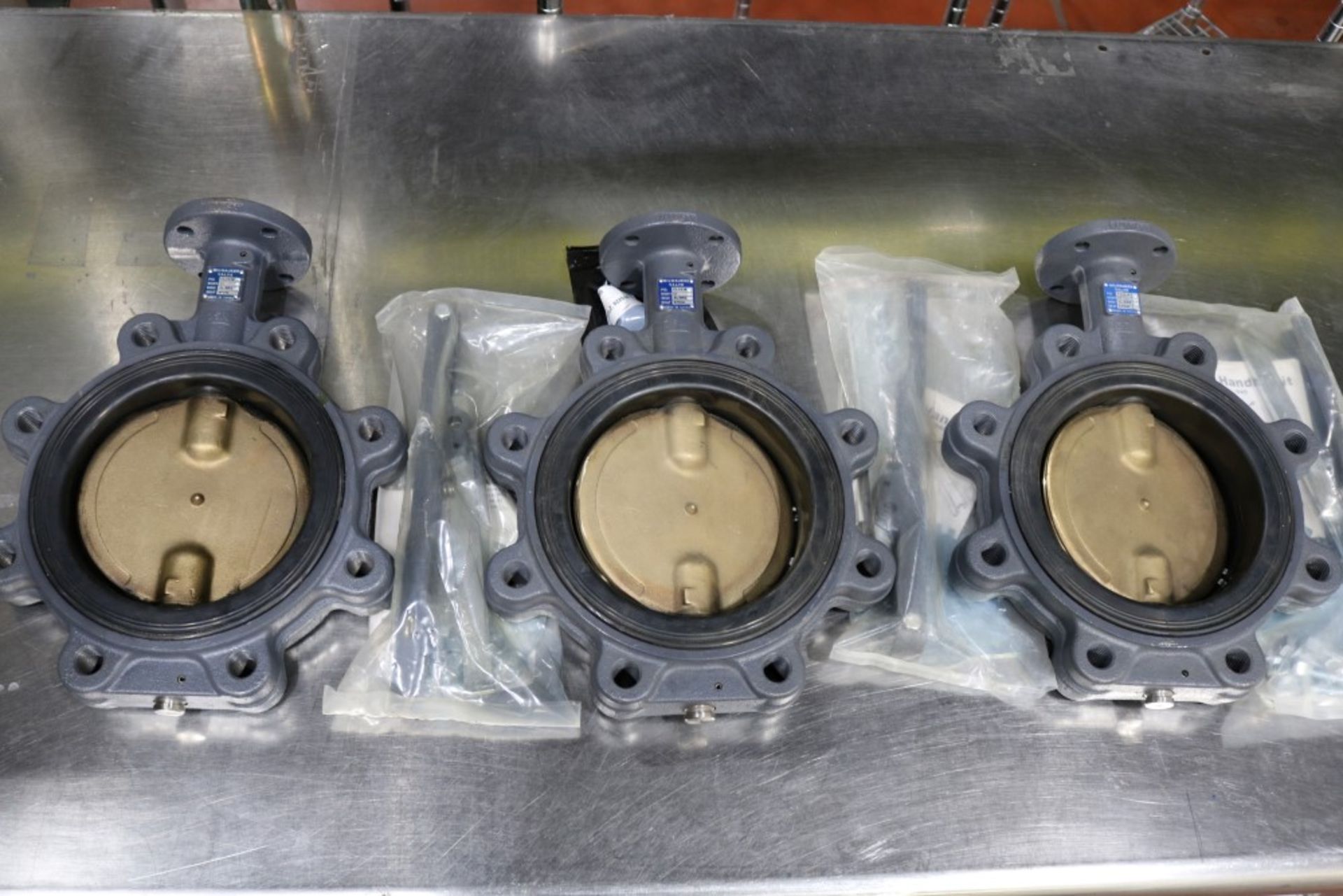 (3) 6" New Milwaukee Butterfly Valves - Image 6 of 8