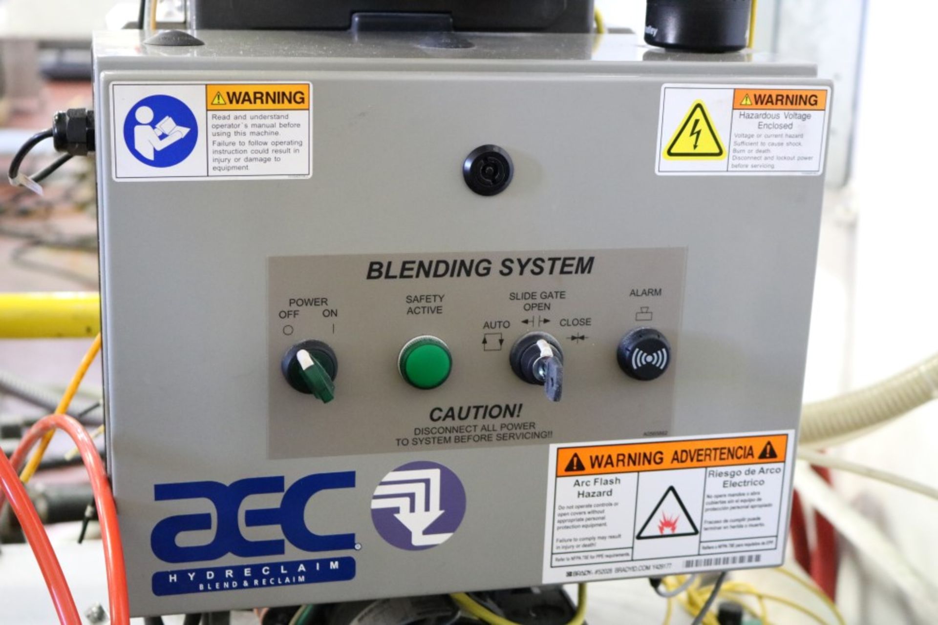 AEC Hydroclaim Blend and Reclaim Blending System on Stand - Image 4 of 5