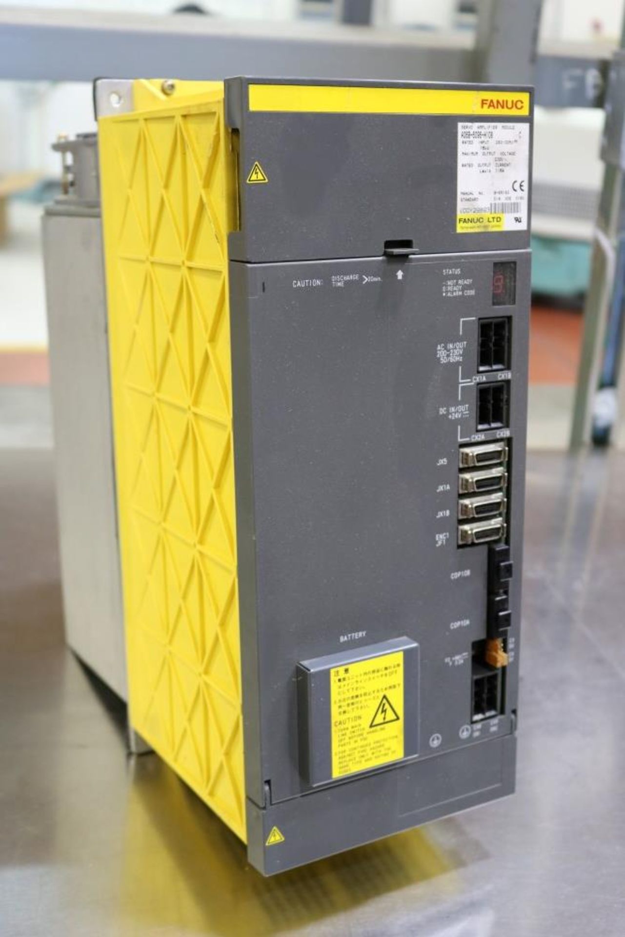 (5) Fanuc Servo Amplifiers (2) Model A06B-6079-H106 and (3) Model A06B-6079-H108 (not verified - Image 2 of 8