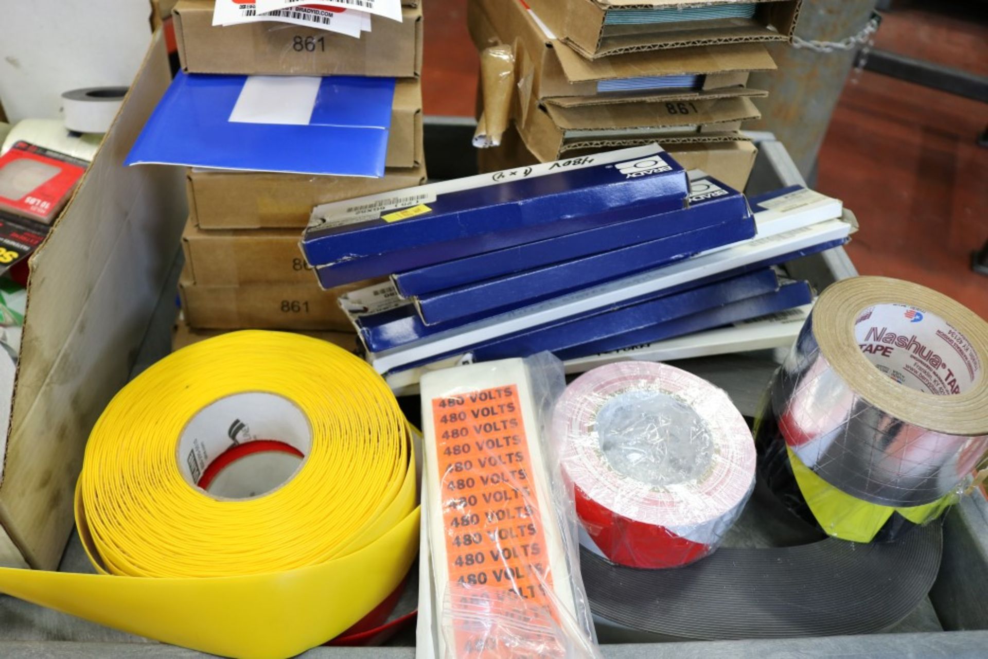 Lean Manufacturing Plant Labeling Rolling Cart - Image 5 of 9