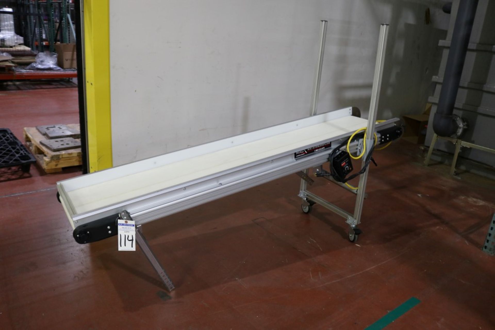 Conveyor - MAC Automation, Variable Speed 17" x 7' - Image 6 of 6