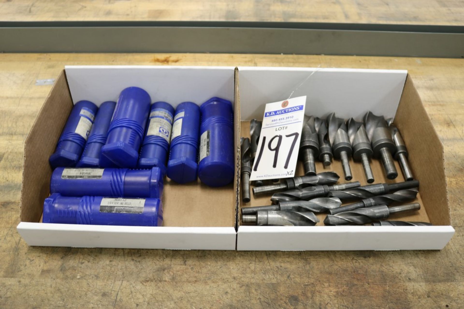 Drills - Various Box of Large Drill Bits 3/4" to 2-3/4" - Image 6 of 6