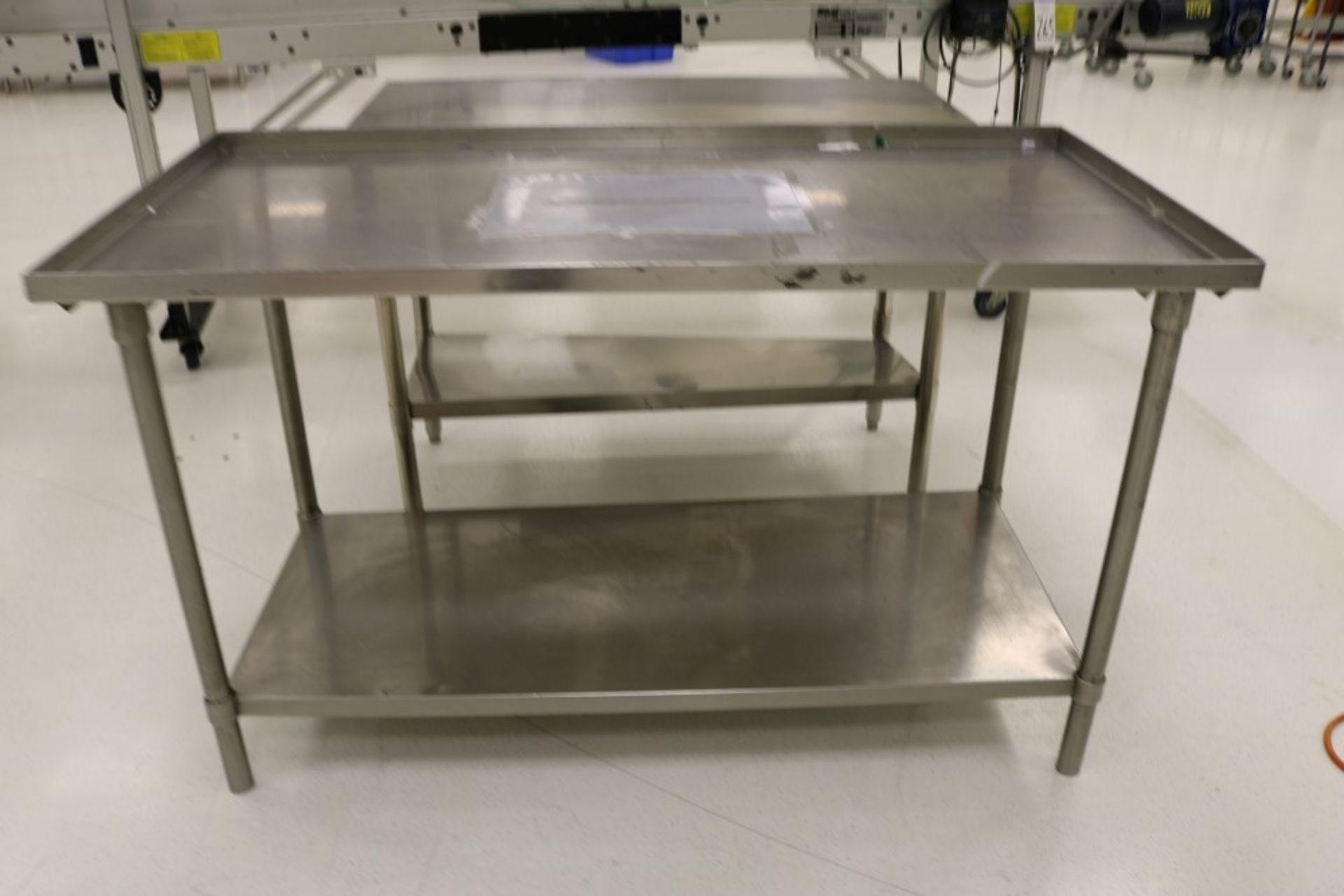 (2) Stainless Steel Work Tables Various Sized (Tables ONLY) - Image 2 of 4