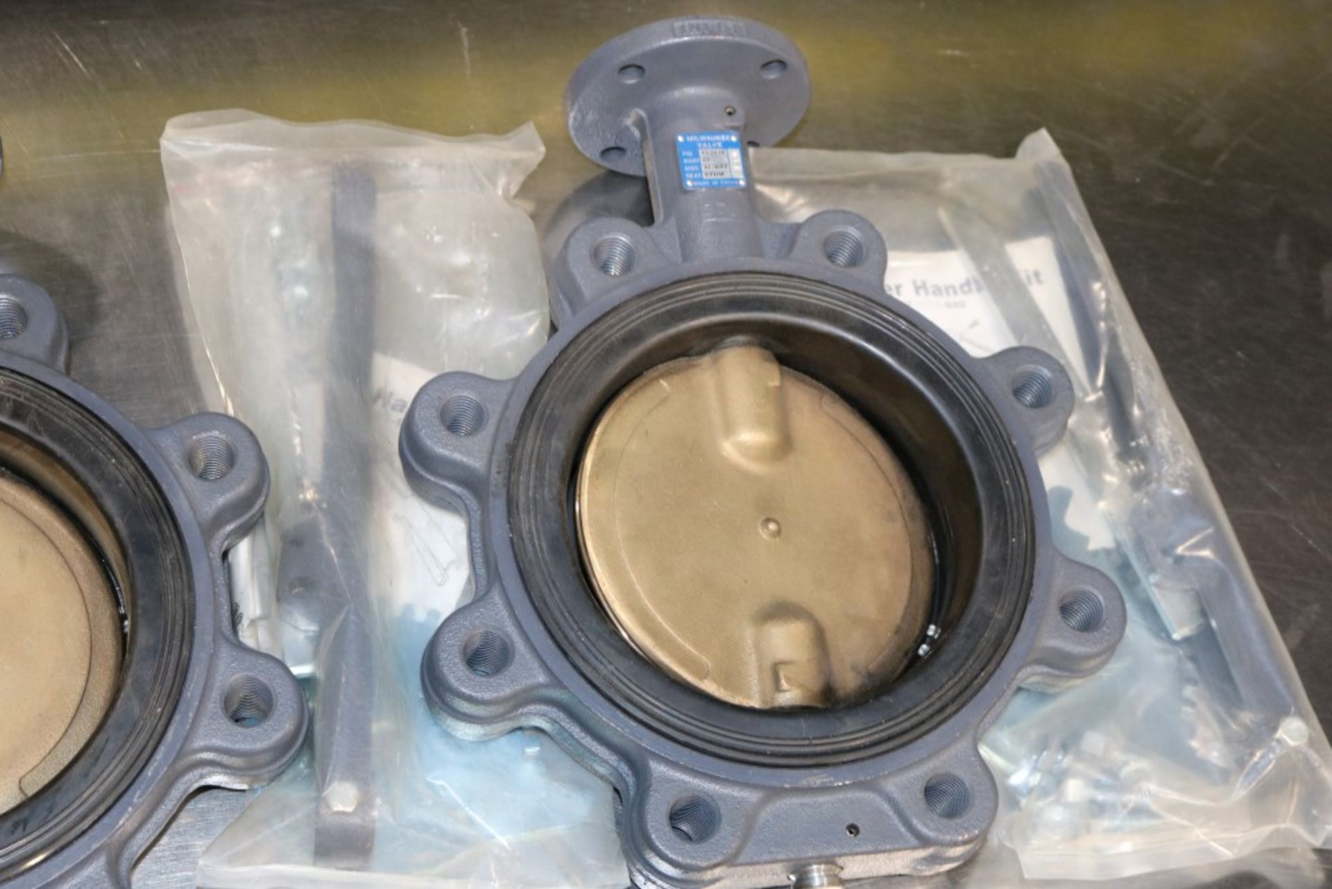 (3) 6" New Milwaukee Butterfly Valves - Image 4 of 8