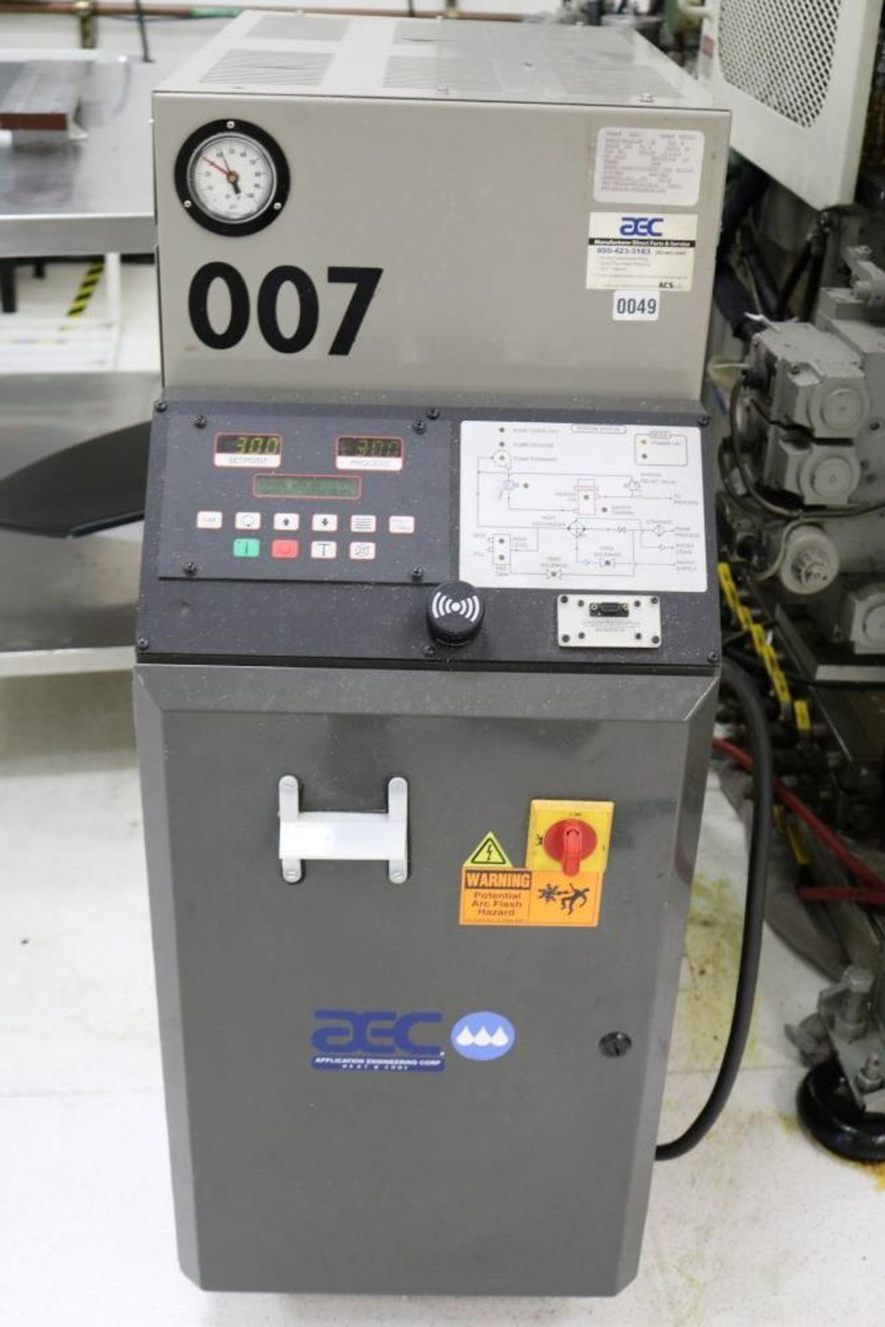 AEC Hot Oil Thermolator - 230v 1HP Model TCO-1 - Image 4 of 8