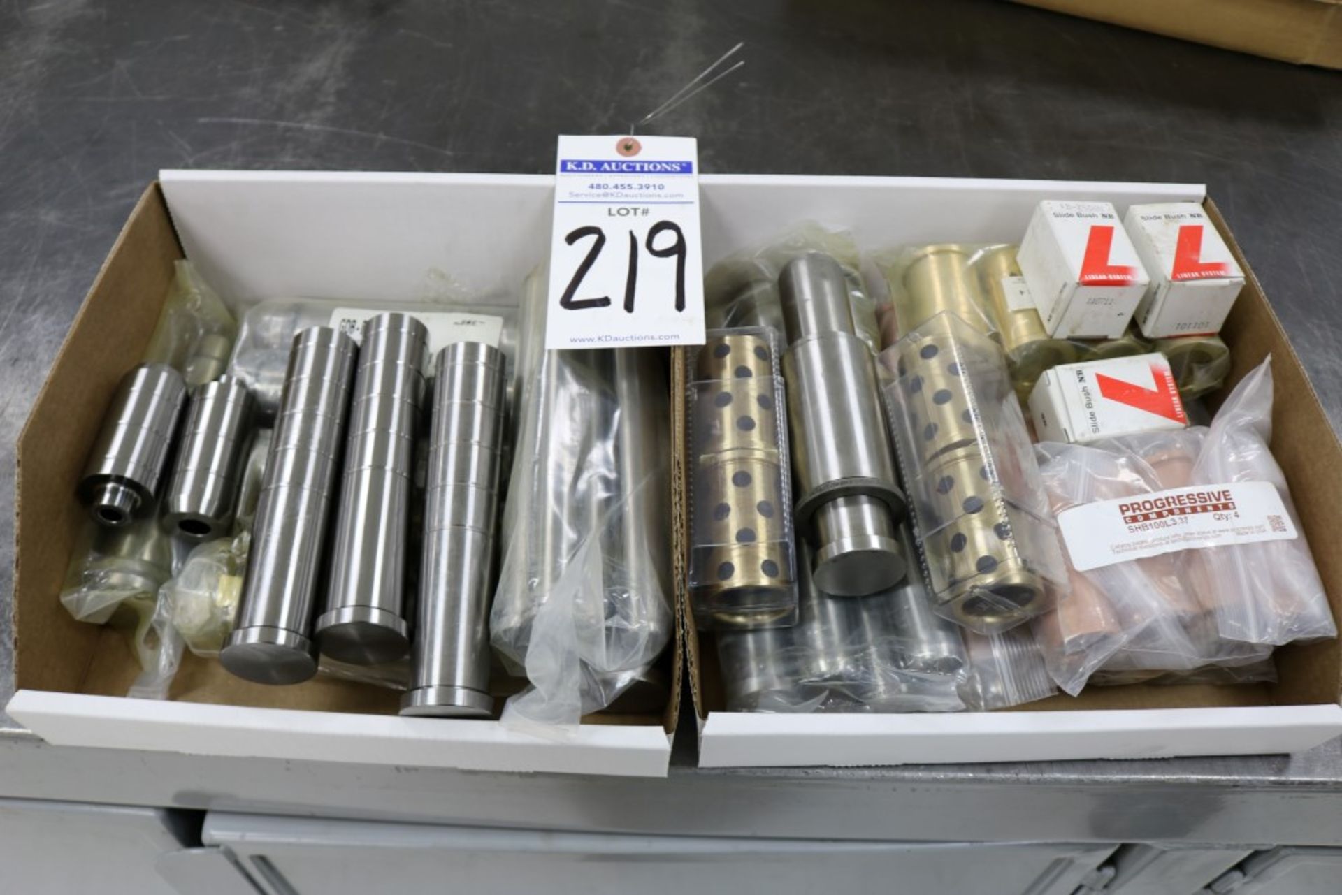 Box of New Various Sized Leader Pins and Bushings - Image 4 of 4