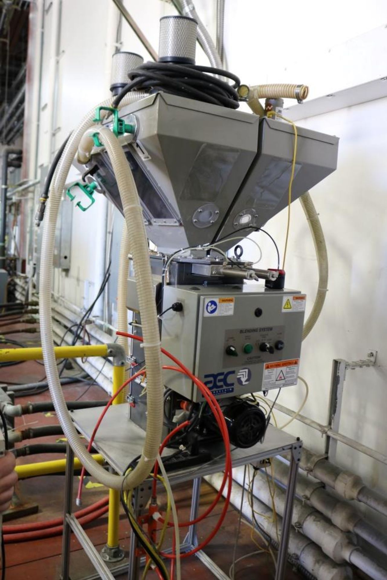 AEC Hydroclaim Blend and Reclaim Blending System on Stand