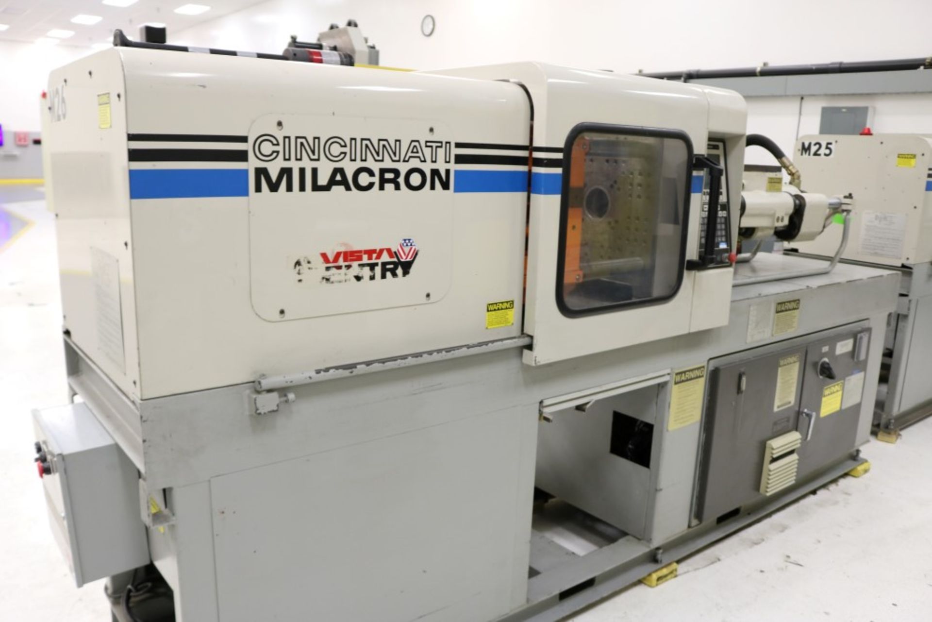 1998 Cincinnati Milacron Vista 55 ton Injection Molding Machine - 1.3 oz. Shot, Core Pull, Model