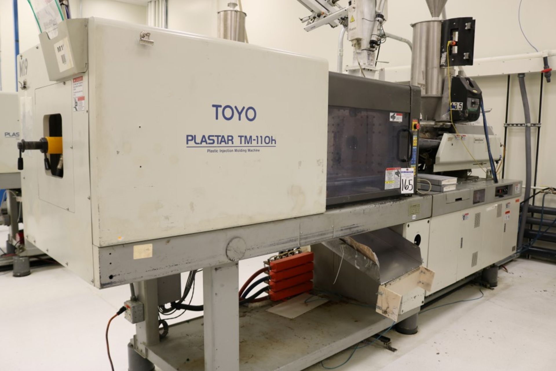 2000 Toyo 110 ton Injection Molding Machine - 3.9 oz. Shot, Core Pull, Model TM-110H - Image 12 of 12