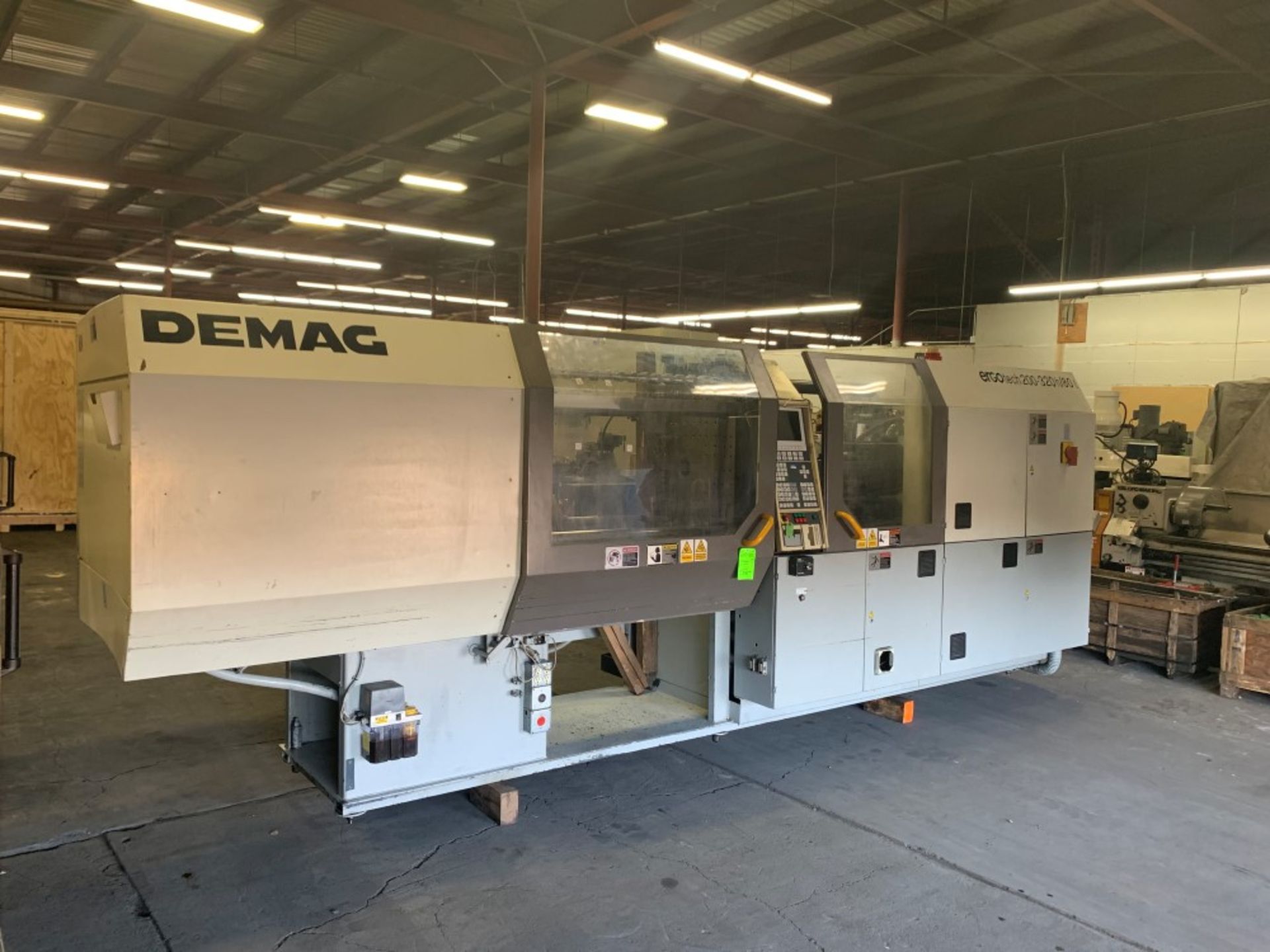 1999 Demag 220 ton 2 shot Injection Molding Machine w/ Rotary Platen Turntable and second