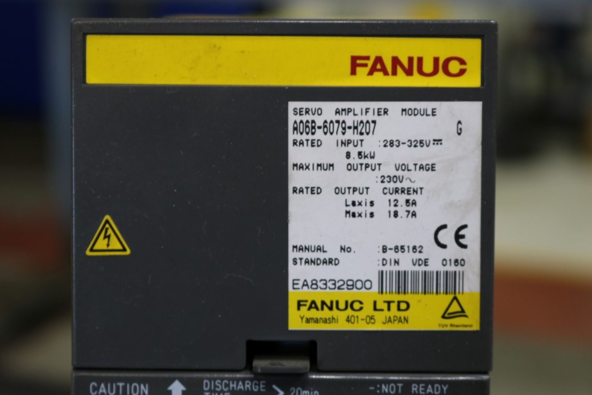 (5) Fanuc Servo Amplifiers (2) Model A06B-6079-H106 and (3) Model A06B-6079-H108 (not verified - Image 7 of 8