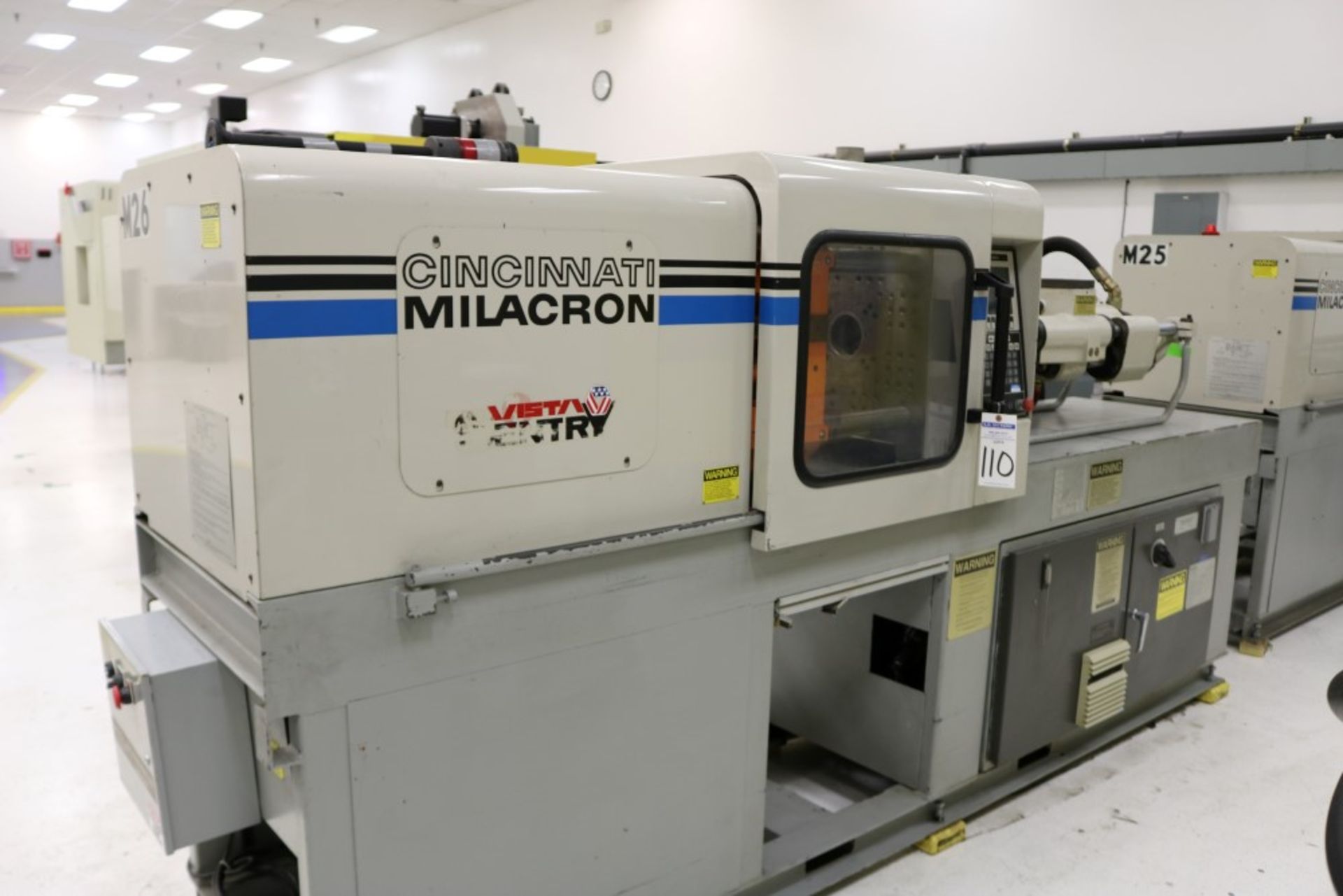 1998 Cincinnati Milacron Vista 55 ton Injection Molding Machine - 1.3 oz. Shot, Core Pull, Model - Image 17 of 17