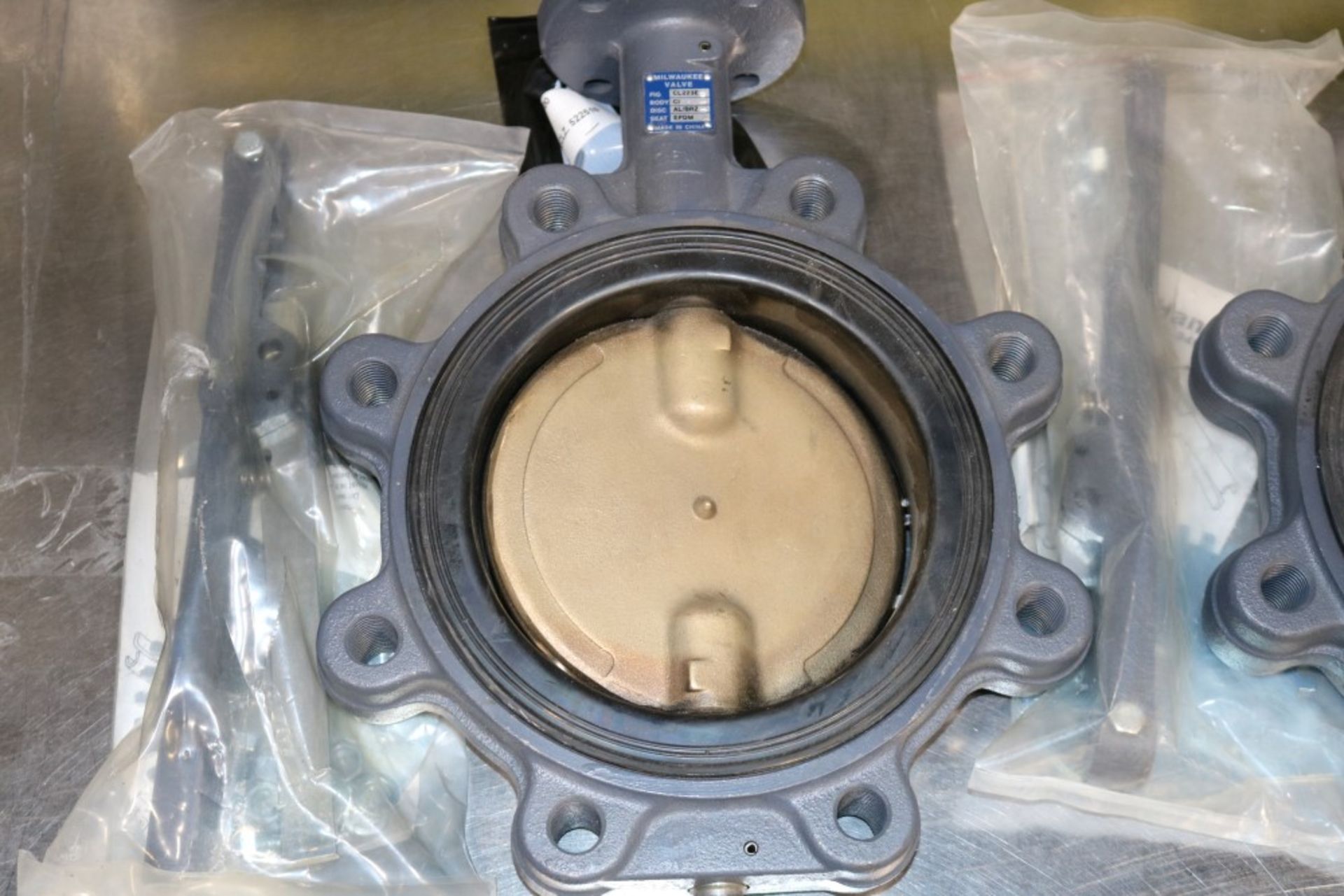 (3) 6" New Milwaukee Butterfly Valves - Image 3 of 8