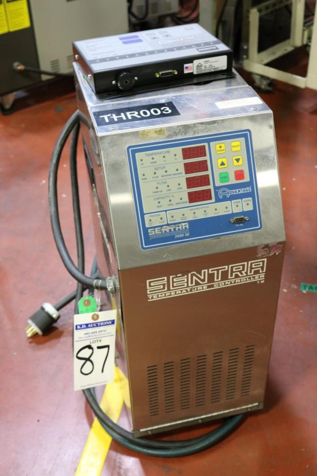 Advantage Sentra 2000HE Thermolator - 230v 3/4HP Model SK-1035-21C1 - Image 6 of 6