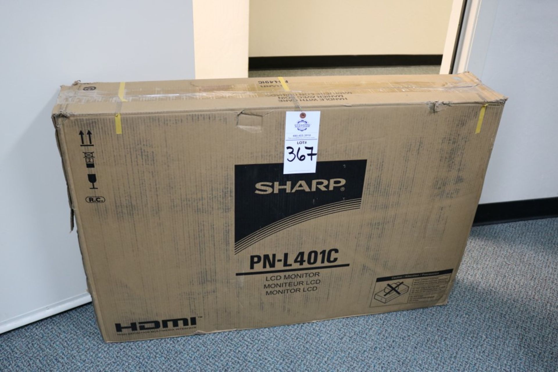 Sharp PN-401C Touchscreen, 42", Like New in Box - Image 3 of 3