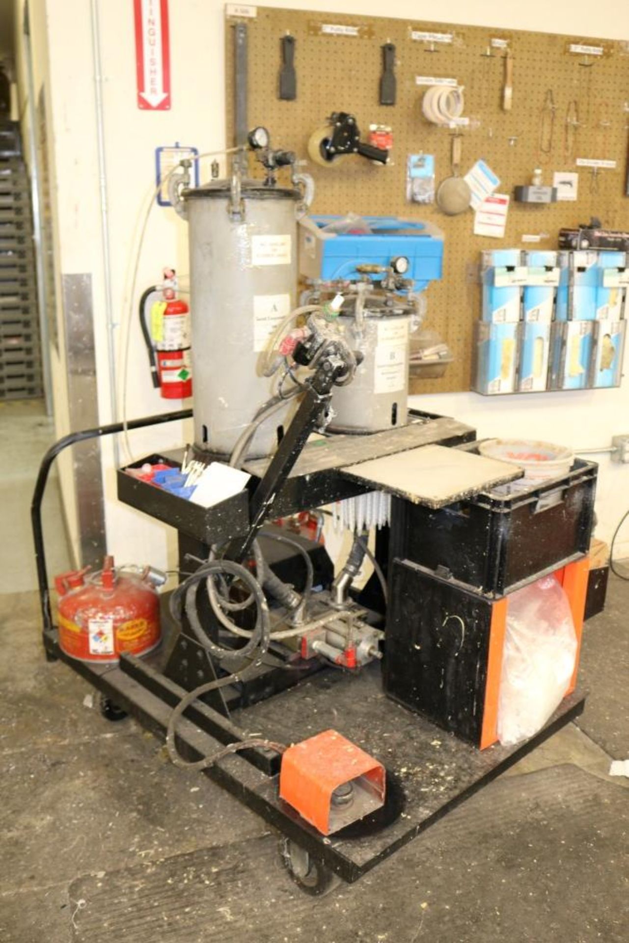 Versalot Mixing Machine with Liquid Control Pump and Epoxy Mixing Tubes - Image 13 of 14