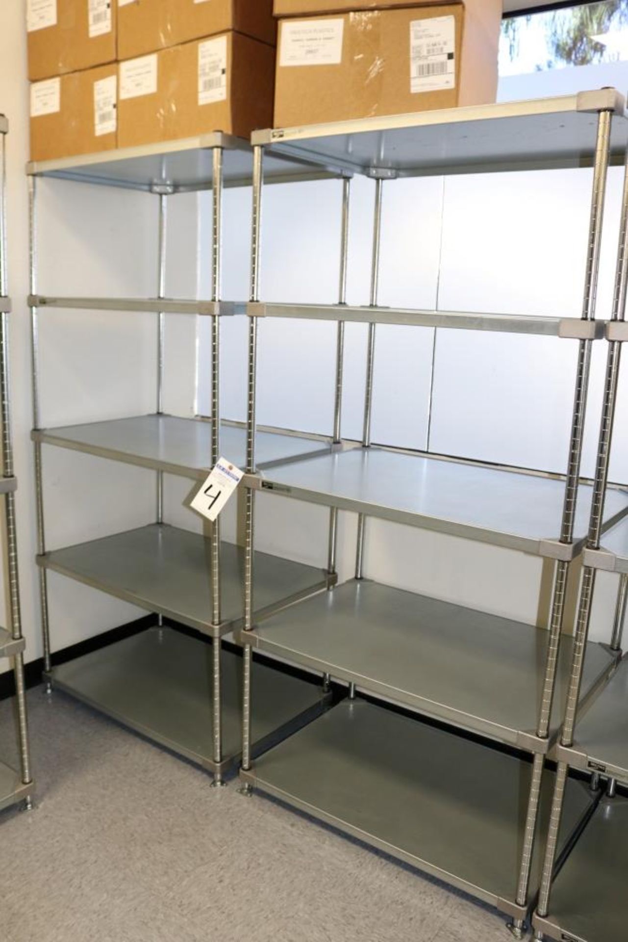 (2) 24" x 36" x 75" Metro 5 Tier, Heavy Duty Metal Racks (Made in the USA) - Image 5 of 5