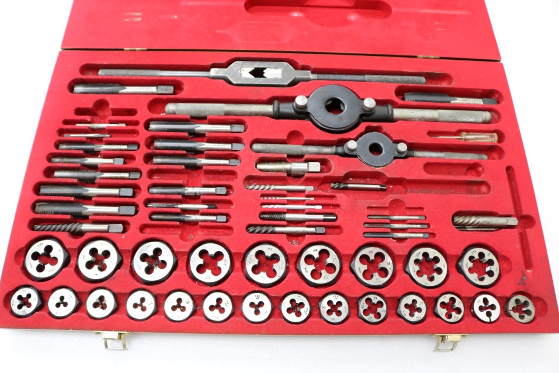 Dayton Model 1A520, 59 Piece High Speed Steel Tap and Die Set - Image 3 of 4