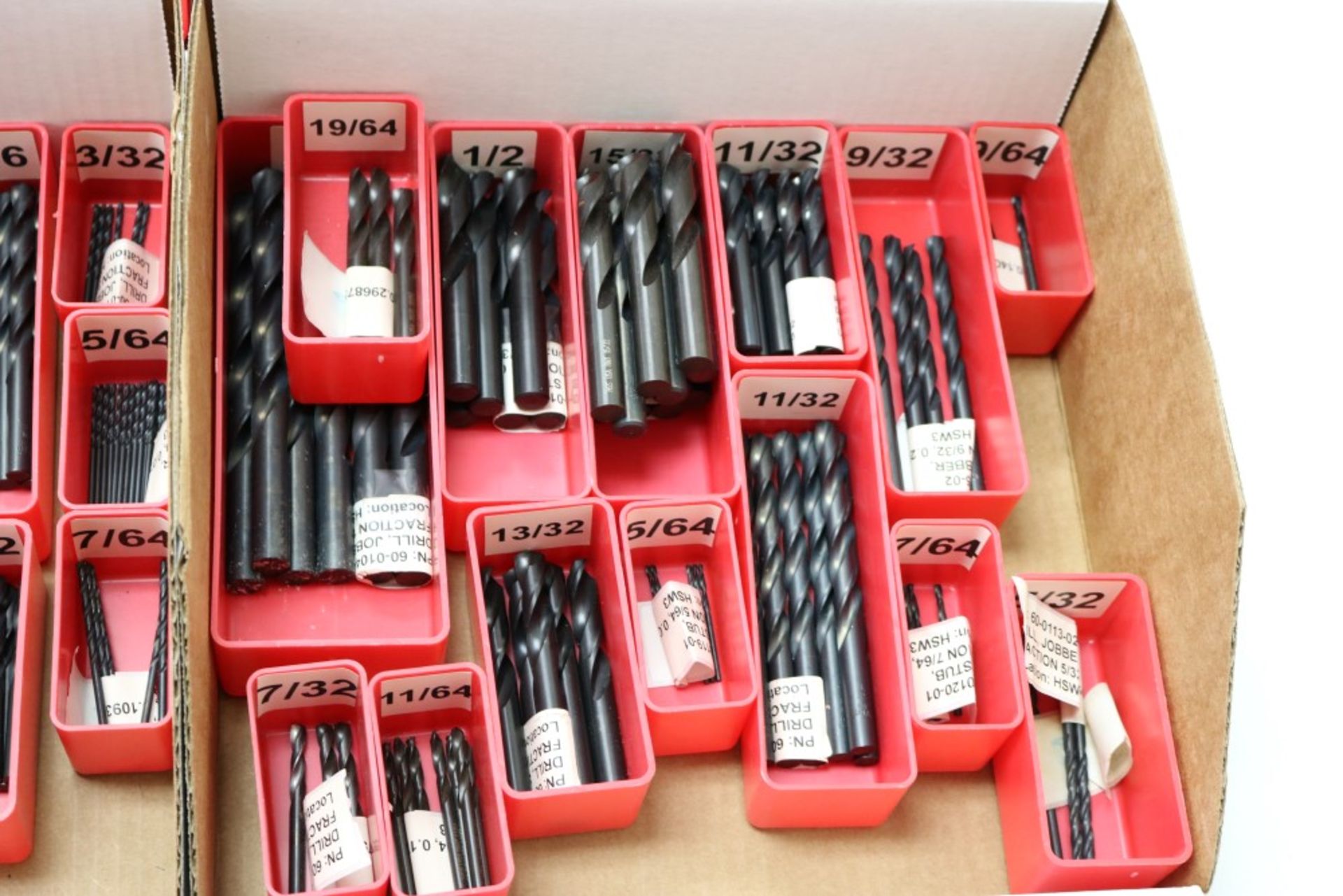 (4) Boxes of New Various Size Fraction Drills - Image 3 of 6