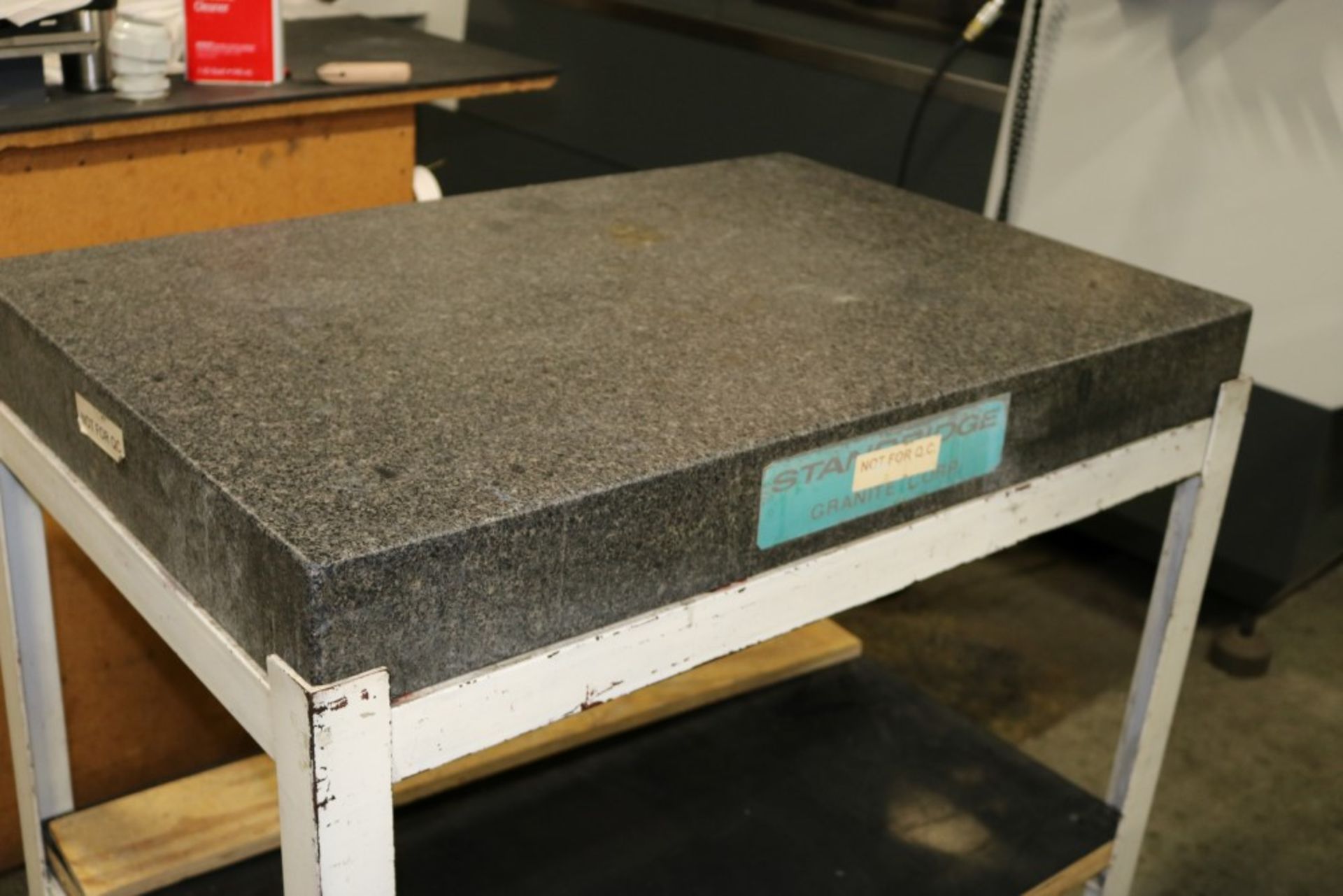 Standridge Granite Inspection Table on Stand 2' x 3' x 4" - Image 2 of 6