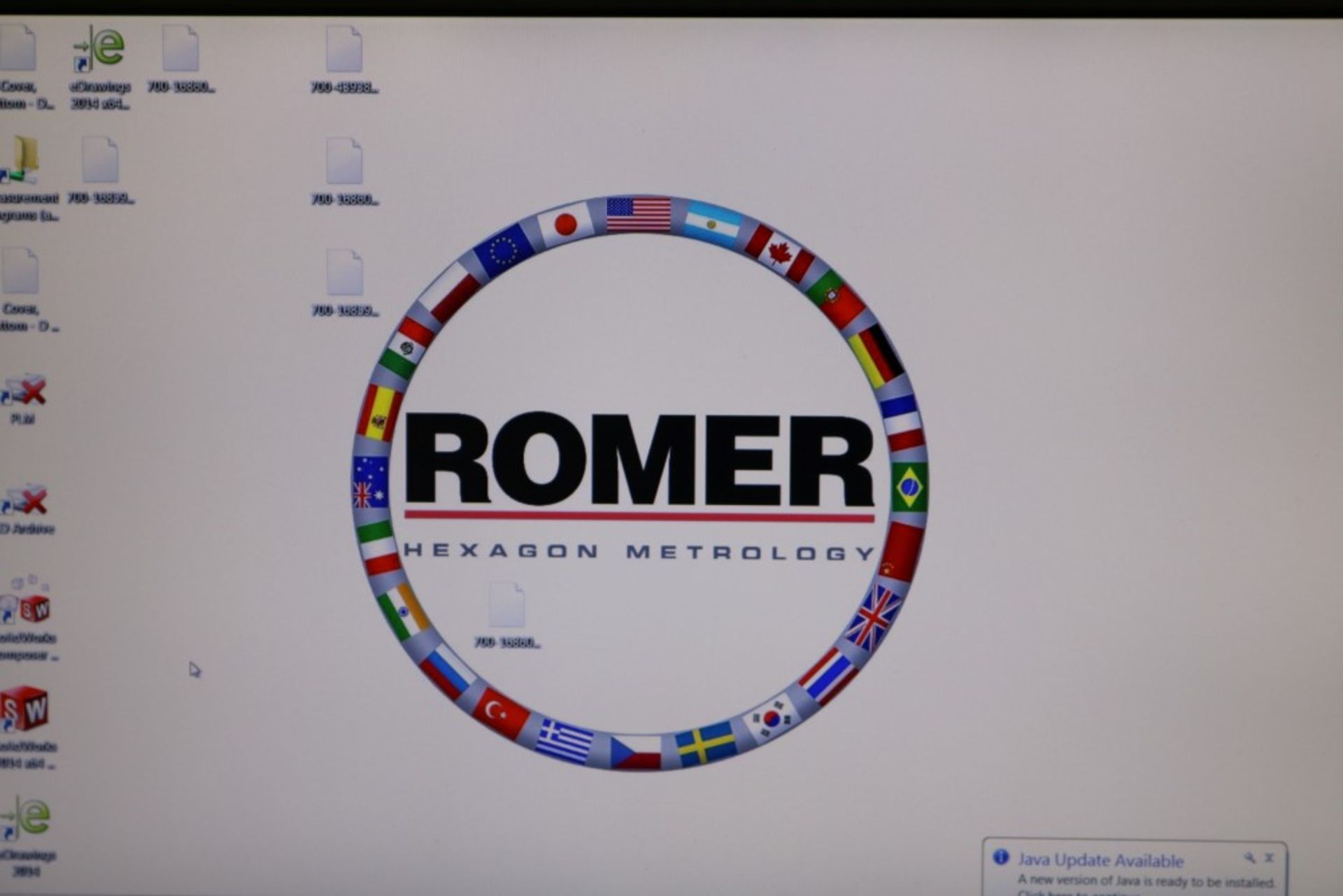 Romer Absolute Model RA-7530 Hexagon Metrology SIN 7530-1092-UC, Handheld CMM Touch Probes and - Image 5 of 13