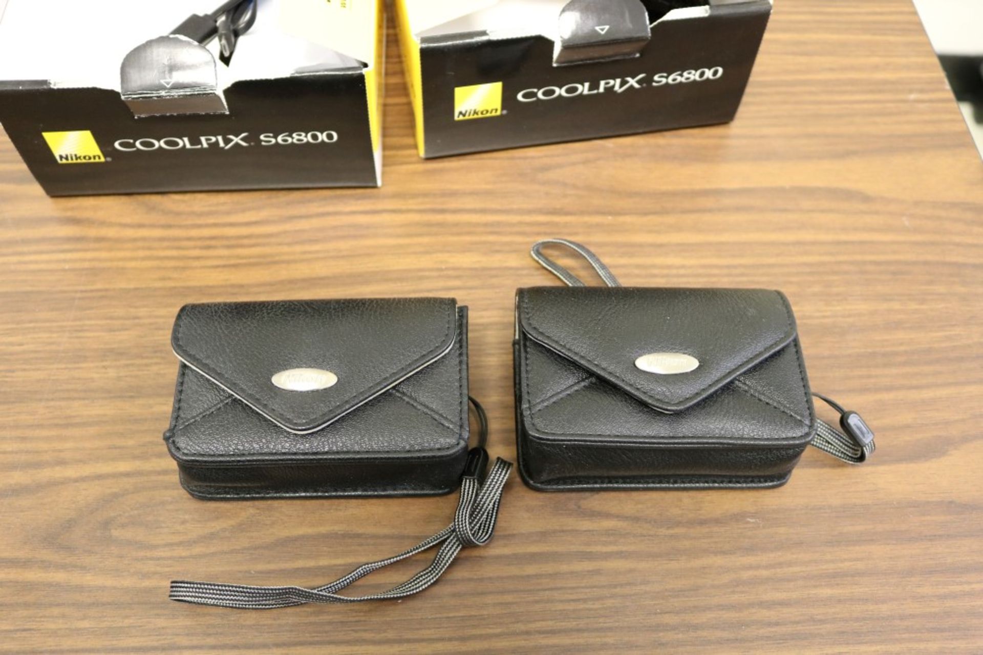 (2) Nikon Coolpix S6800, With Faux Leather Cases, Chargers Included. In Original Boxes - Image 2 of 6