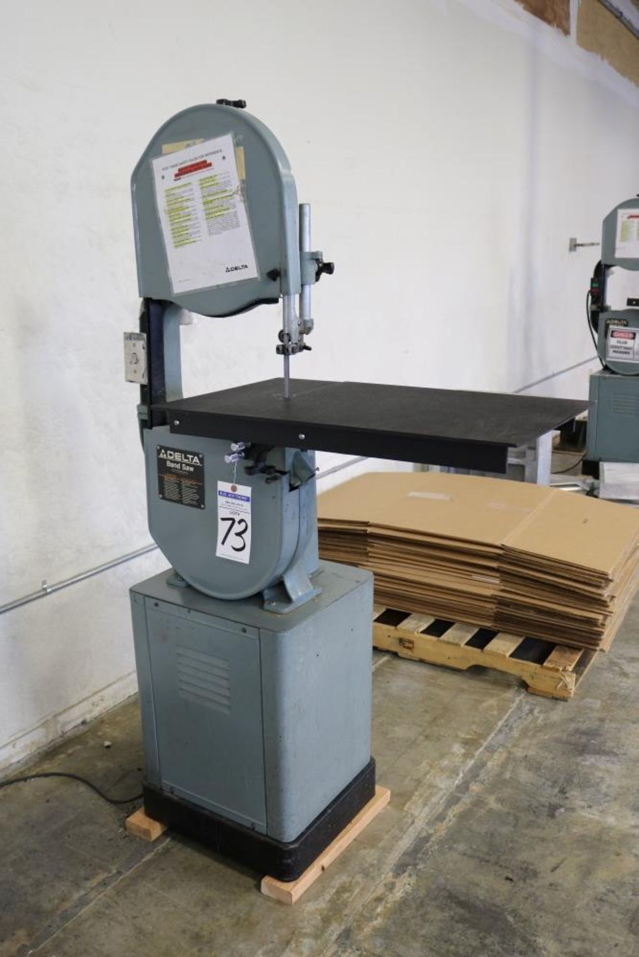Delta Band Saw, 14" Model 28-203F - Image 6 of 6