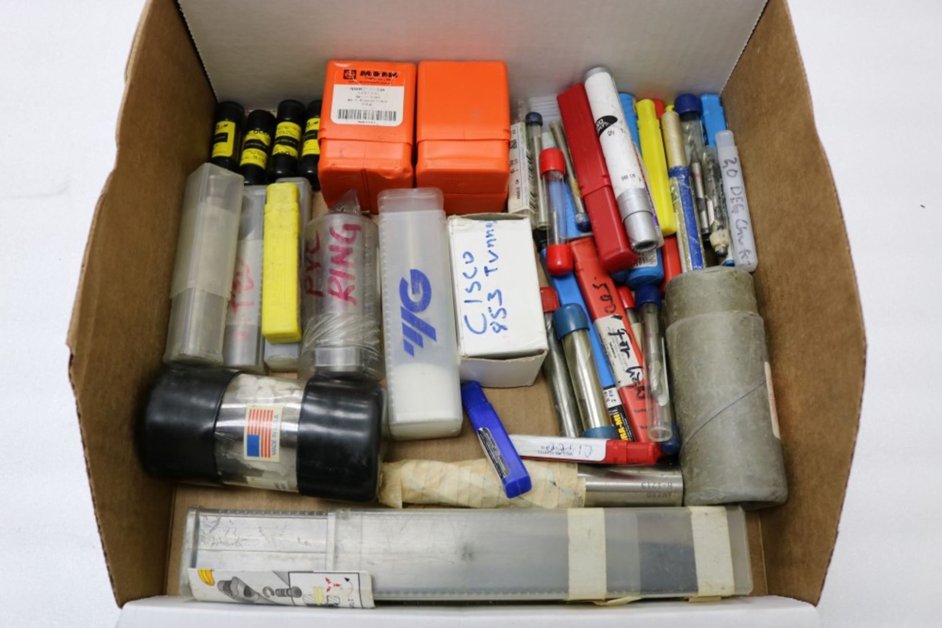 Box of Keyseat Cutters, Flutes, End Mills, Drills and Many Others, Mix of Used and New - Image 2 of 3