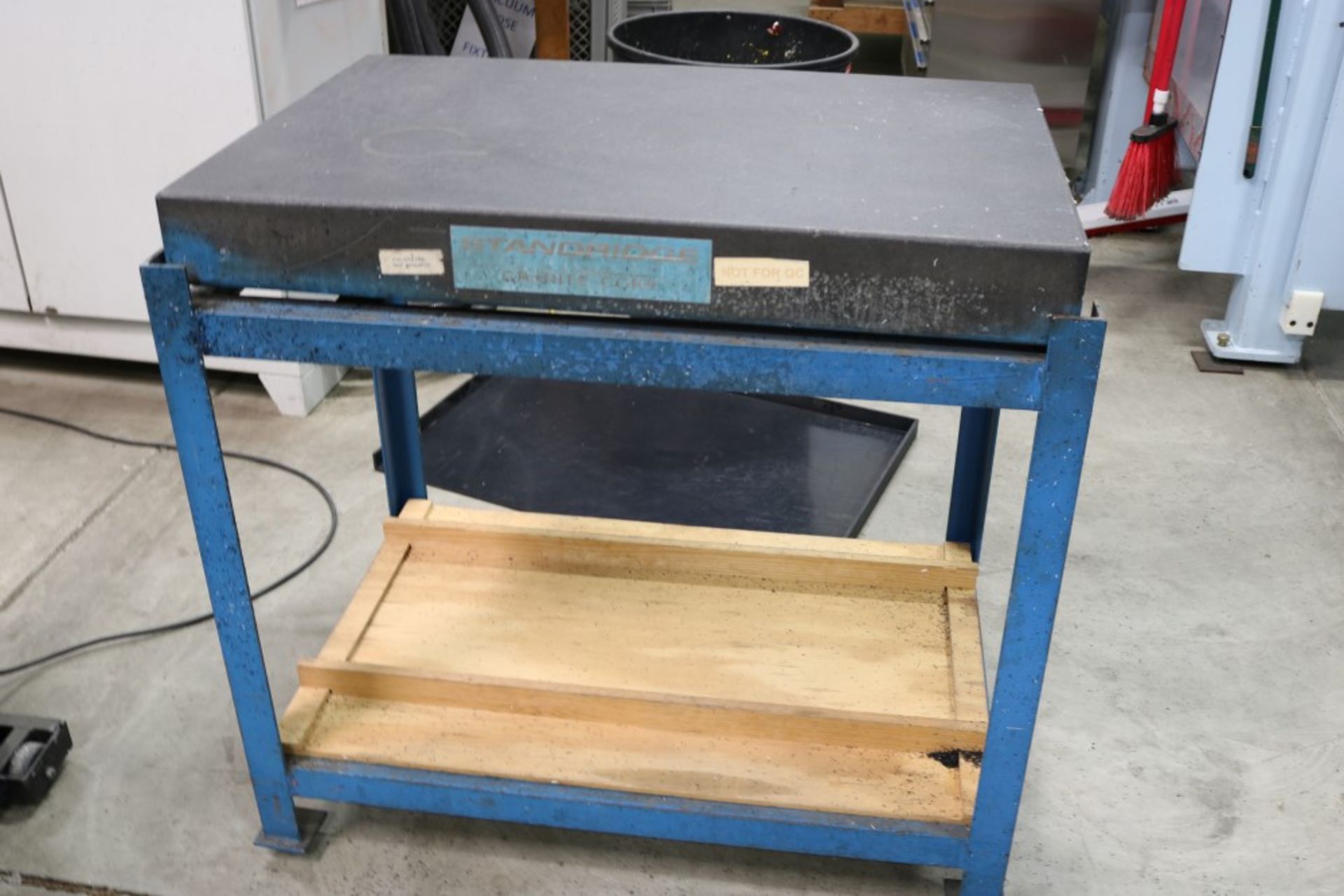 Standridge Granite Inspection Table on Metal Stand, 2' x 3' x 4"