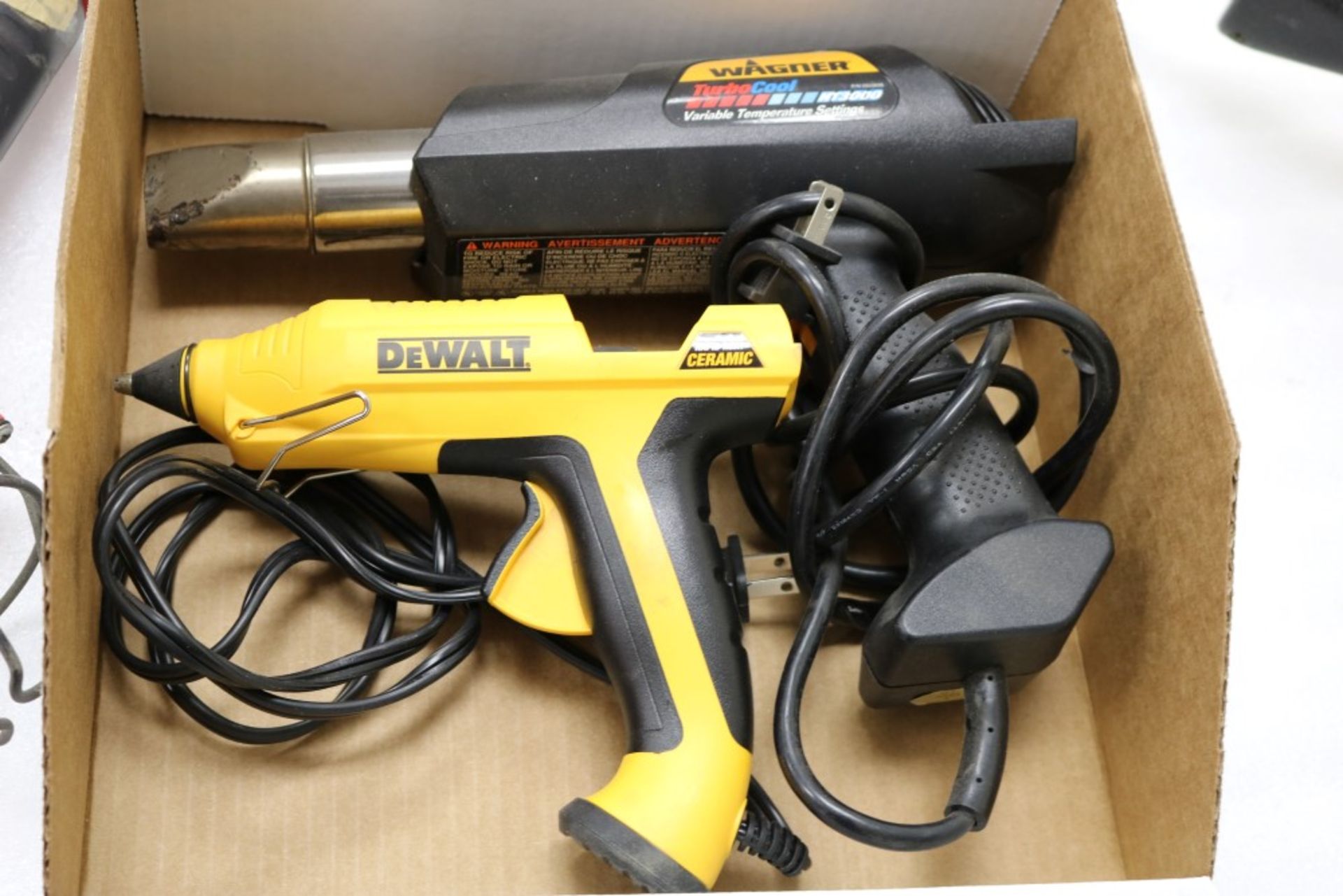 Wagner Turbocool Variable Temp Heat Gun, Master Variable Temp Heat Gun Model HG-501A, Dewalt Rapid - Image 3 of 5