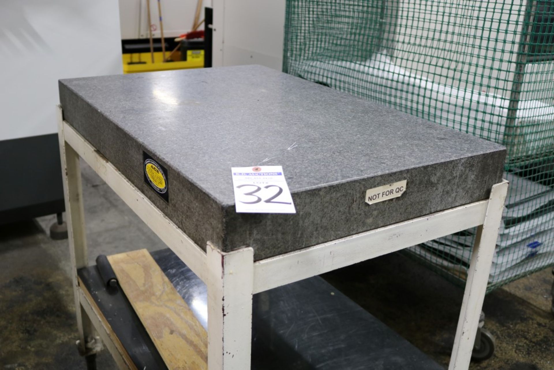 Standridge Granite Inspection Table on Stand 2' x 3' x 4" - Image 5 of 6