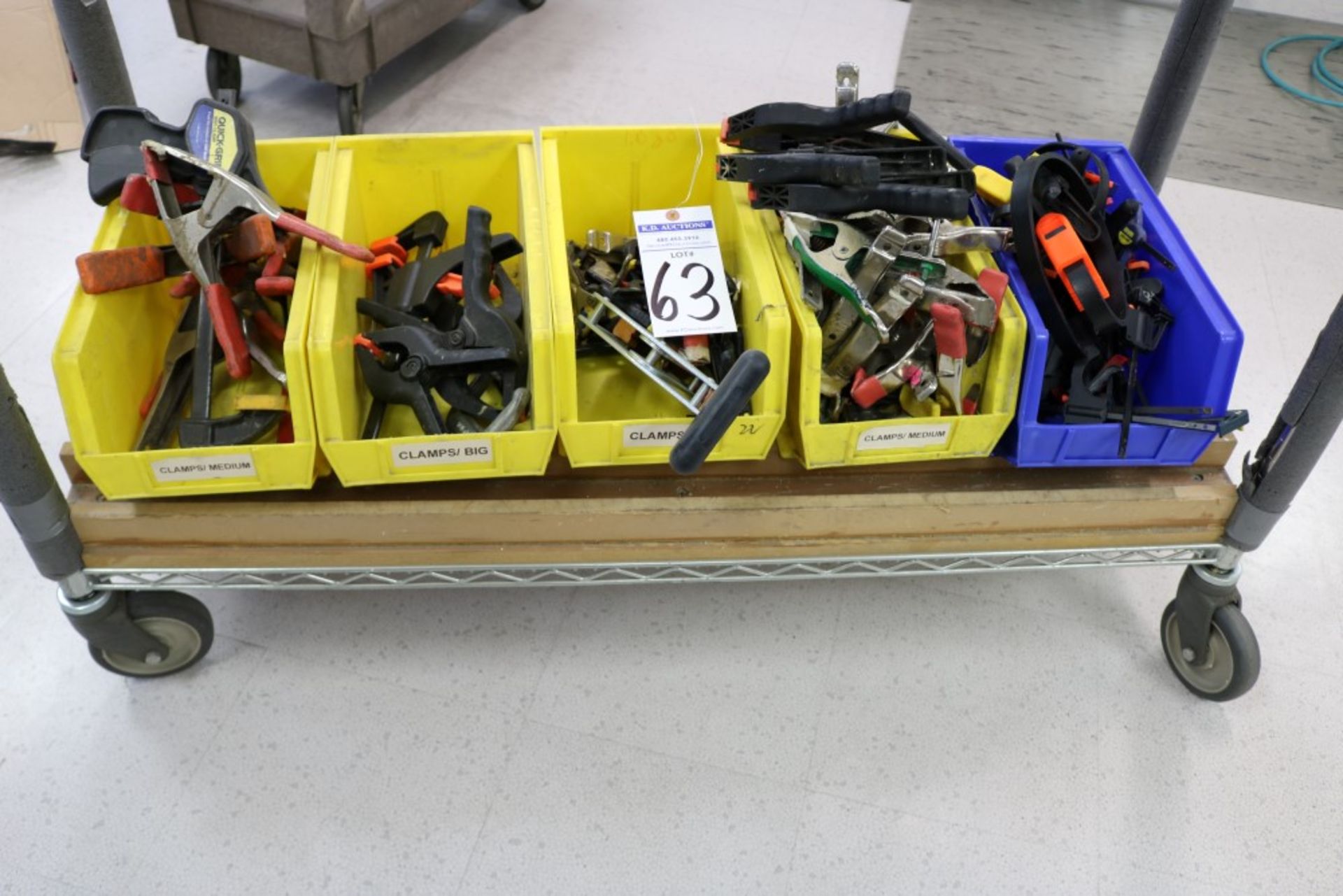 Large Lot of Various Size and Style Clamps - Image 6 of 6