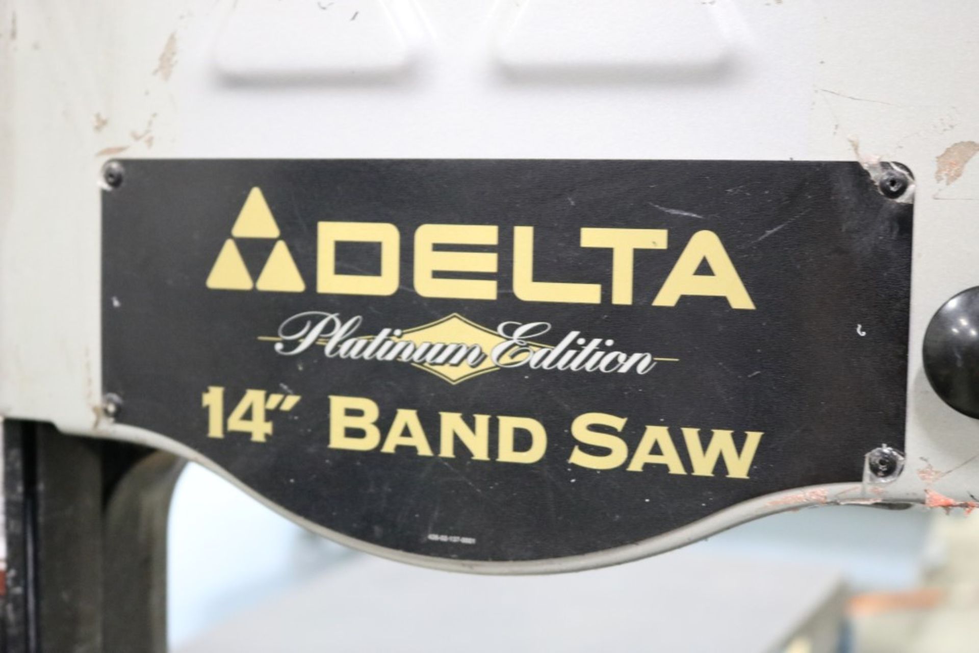 Delta 14" Vertical Band Saw, Cat No 28-254 - Image 3 of 8