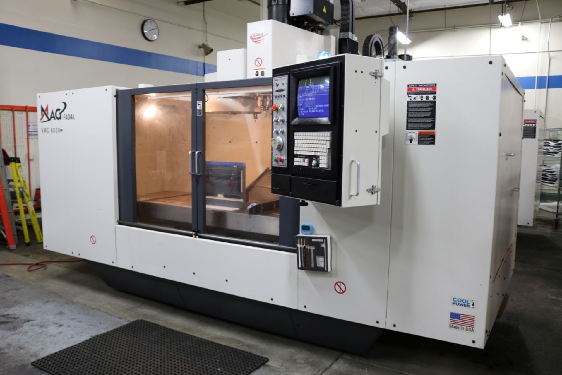 2008 Fadal 6030, 15K RPM Spindle, Fadal CNC 32MP Control, 60 x 30 x 30 Travels, 21 ATC, - Image 3 of 16