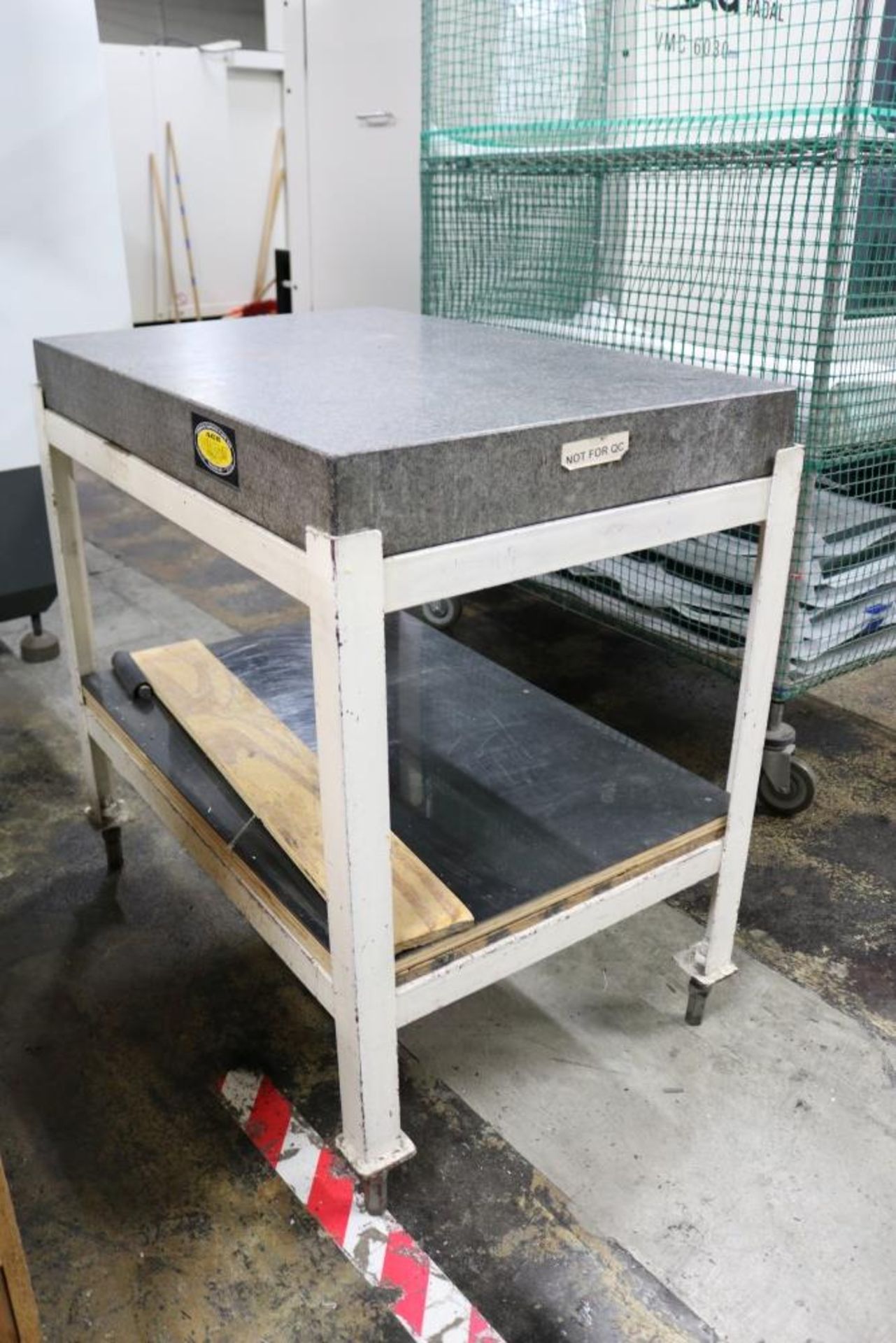 Standridge Granite Inspection Table on Stand 2' x 3' x 4" - Image 3 of 6