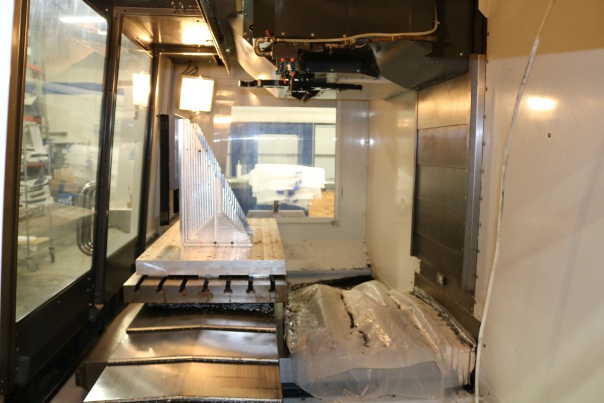 2012 Haas VF5SS, Aluminum Sub Plate, Rigid Tapping, Spindle Orientation, High Speed Machining, 16 - Image 6 of 21