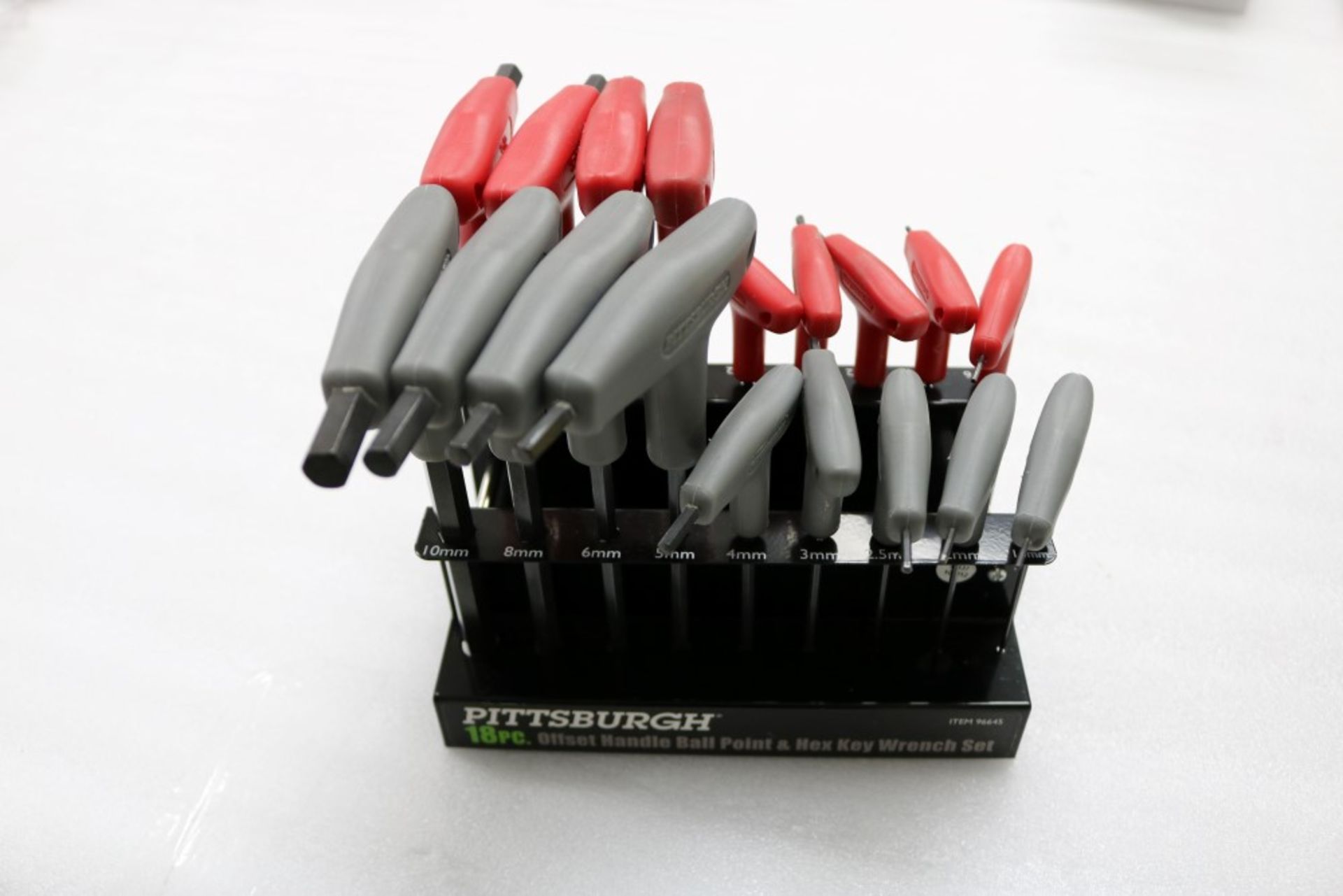 Assembly Crew Toolbox with Pittsburgh 18 Piece Offset Handle Ball Point and Hex Key Wrench Set, With - Image 2 of 18